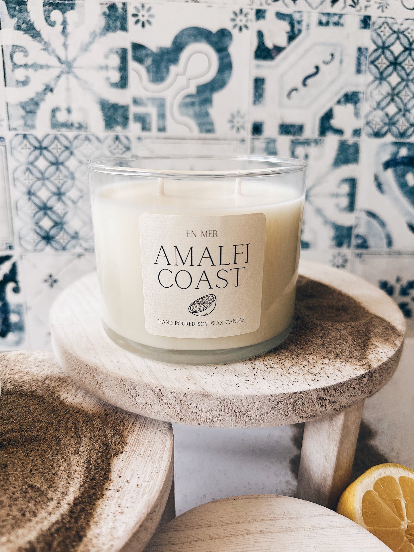 en mer | amalfi coast | soy wax candle & melts