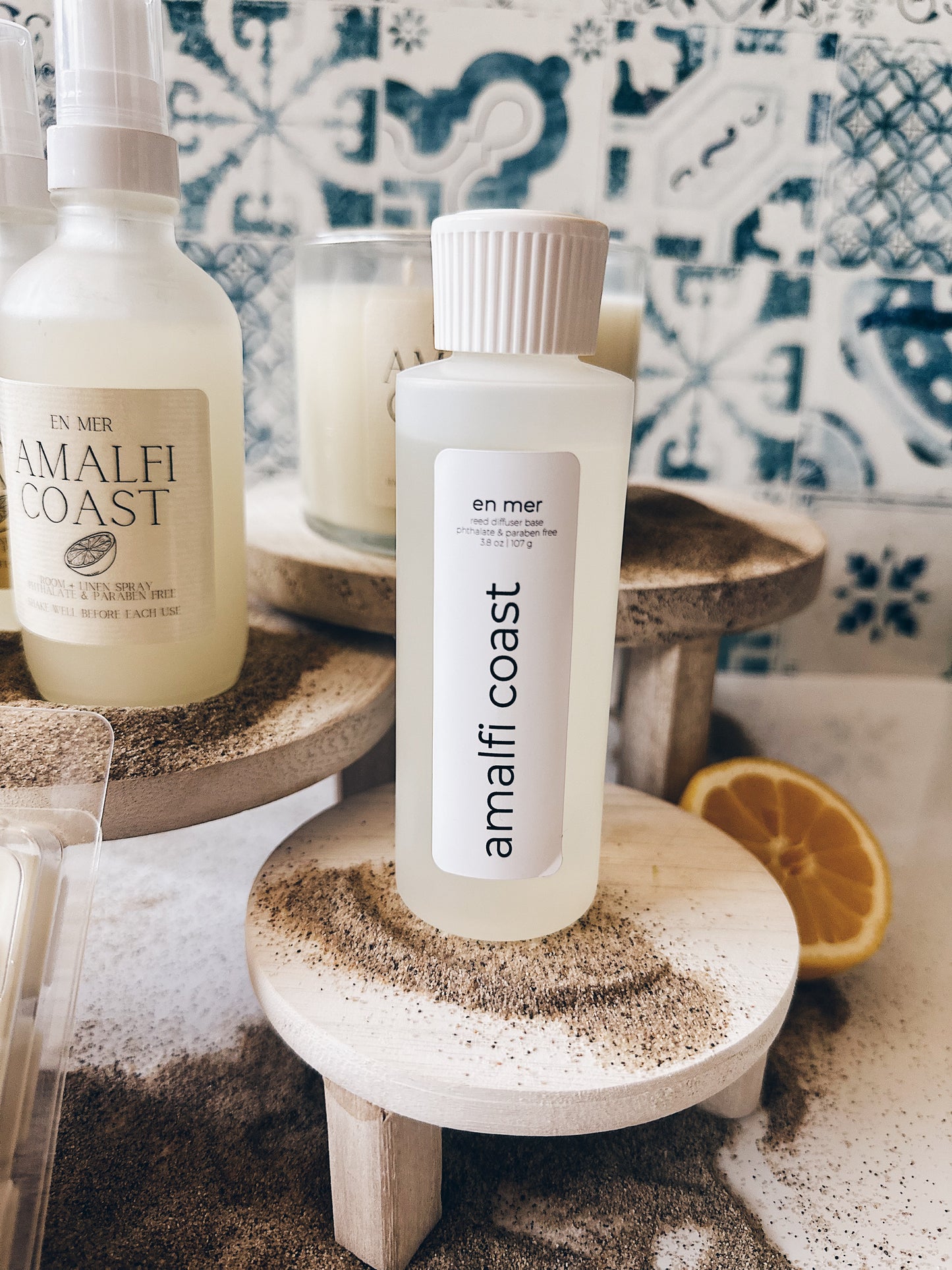 en mer | amalfi coast | reed diffuser base