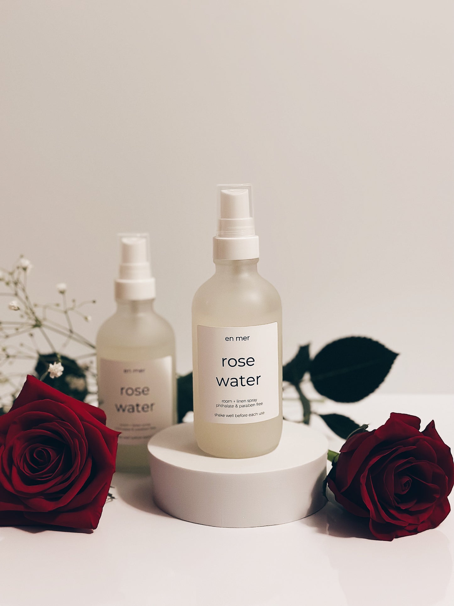 en mer | rose water | room + linen spray