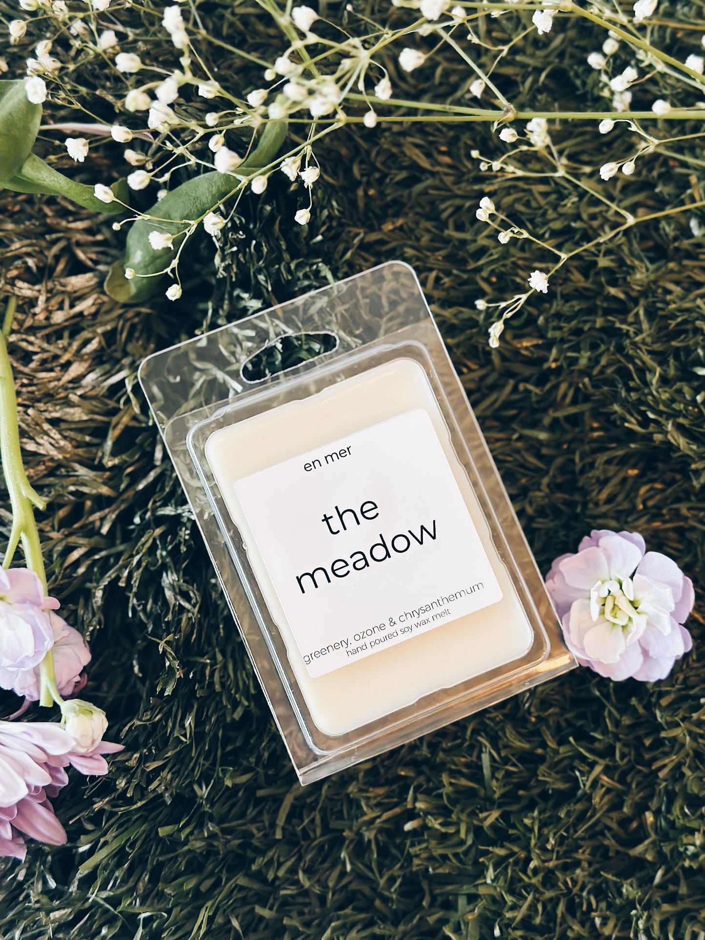 en mer | the meadow | soy wax candle & wax melts