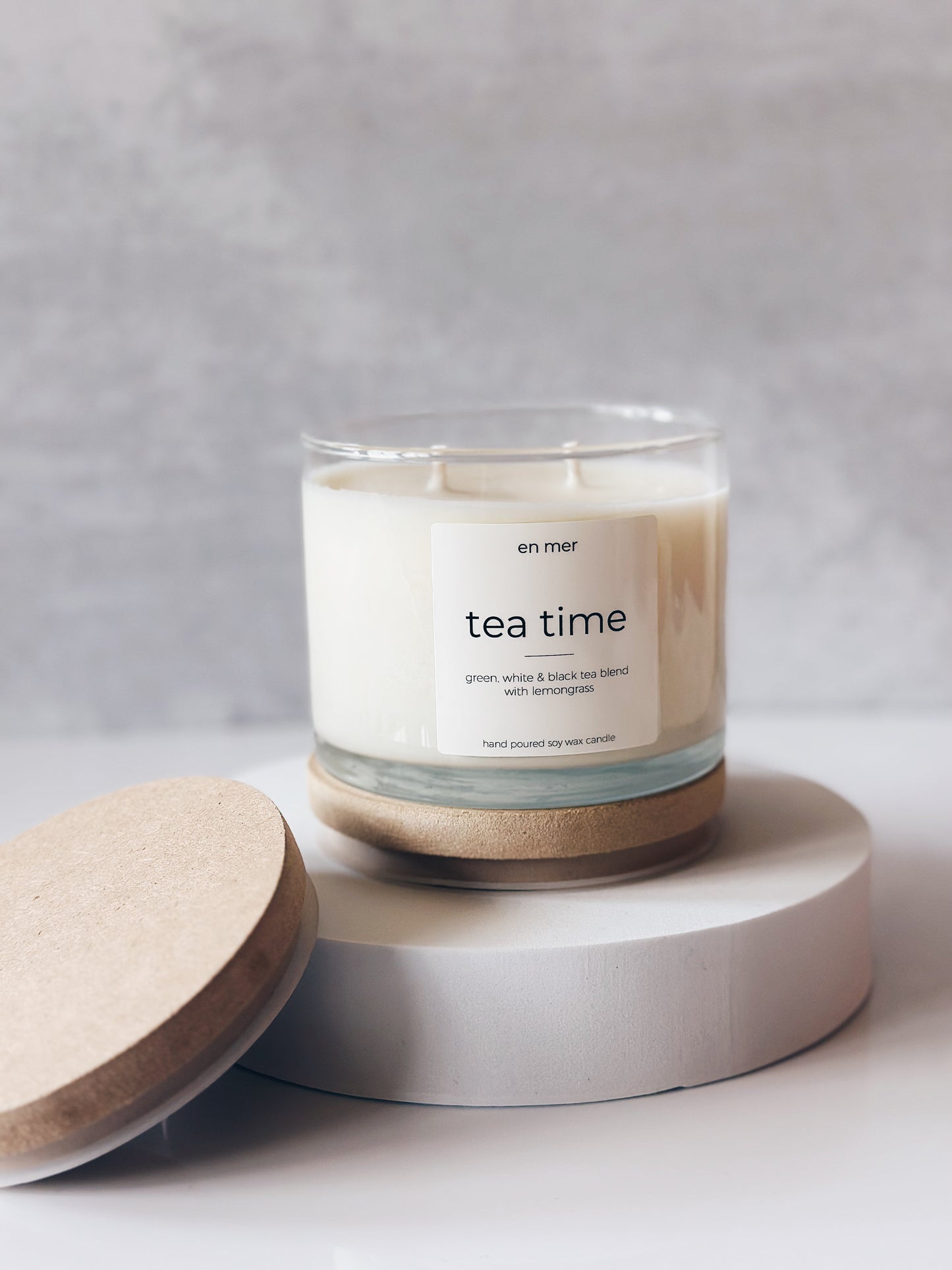 en mer | medium candle lids