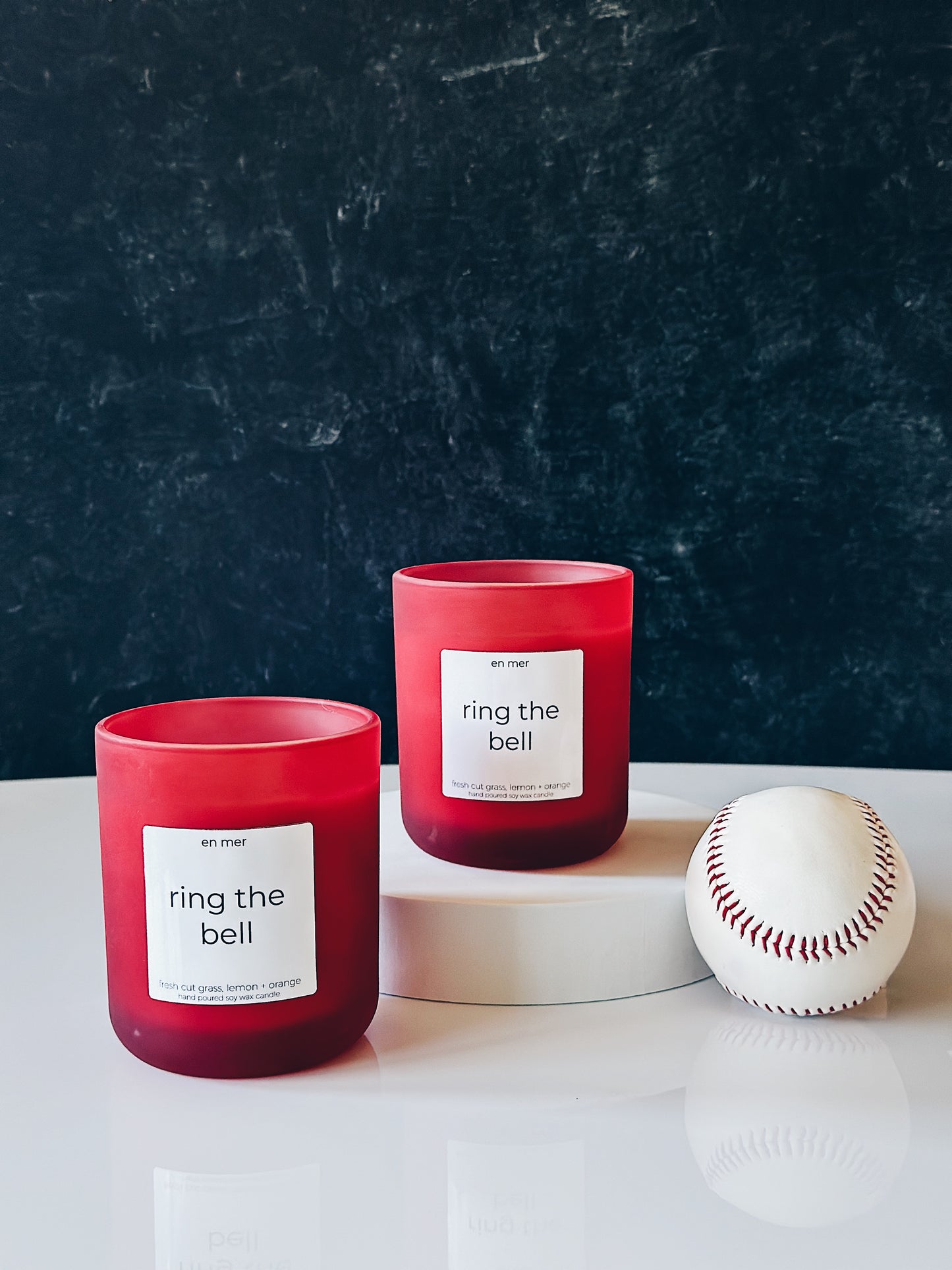 en mer | ring the bell | soy wax candle