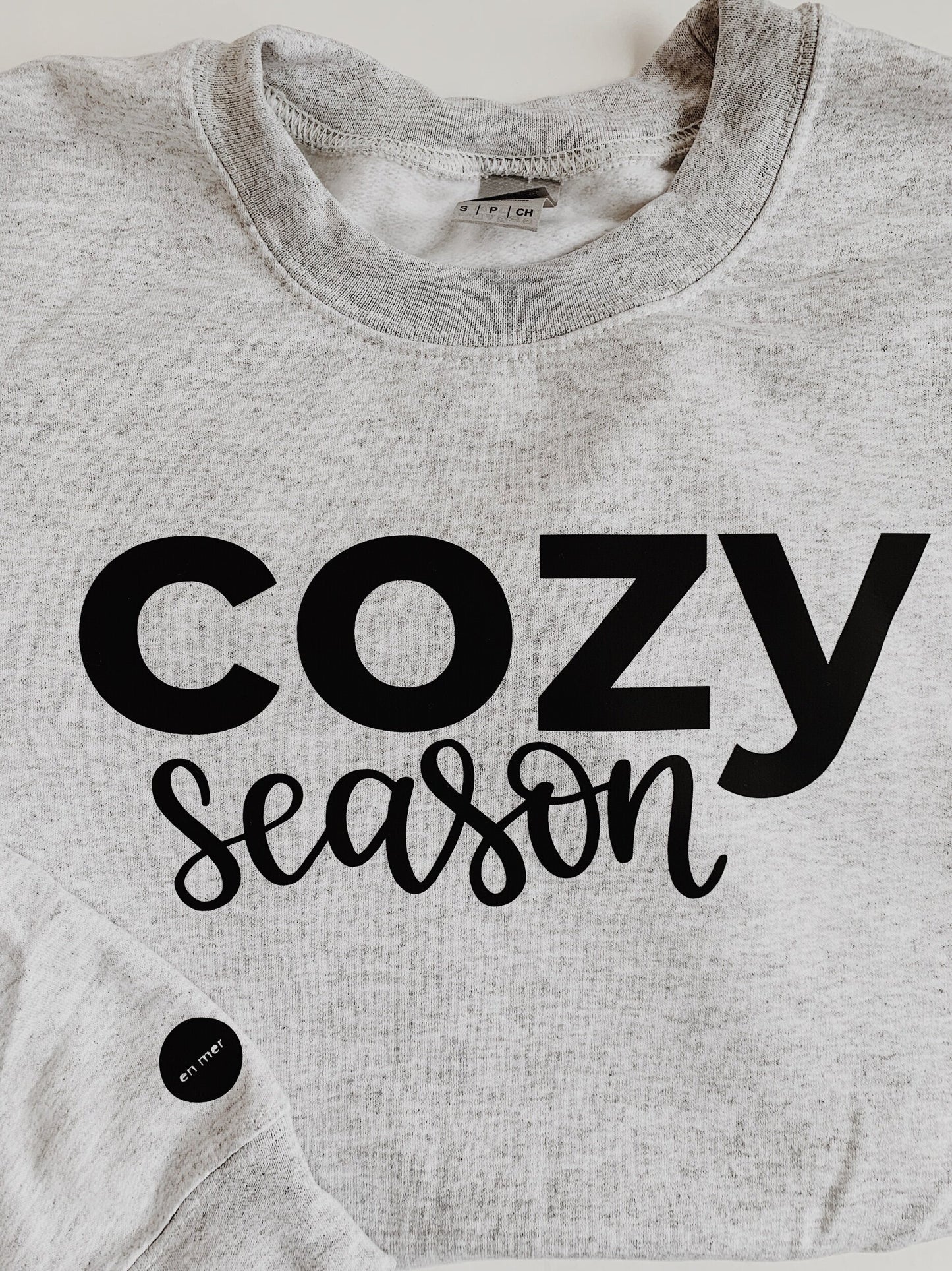 en mer | cozy season crewneck sweatshirt