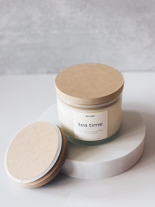 en mer | medium candle lids