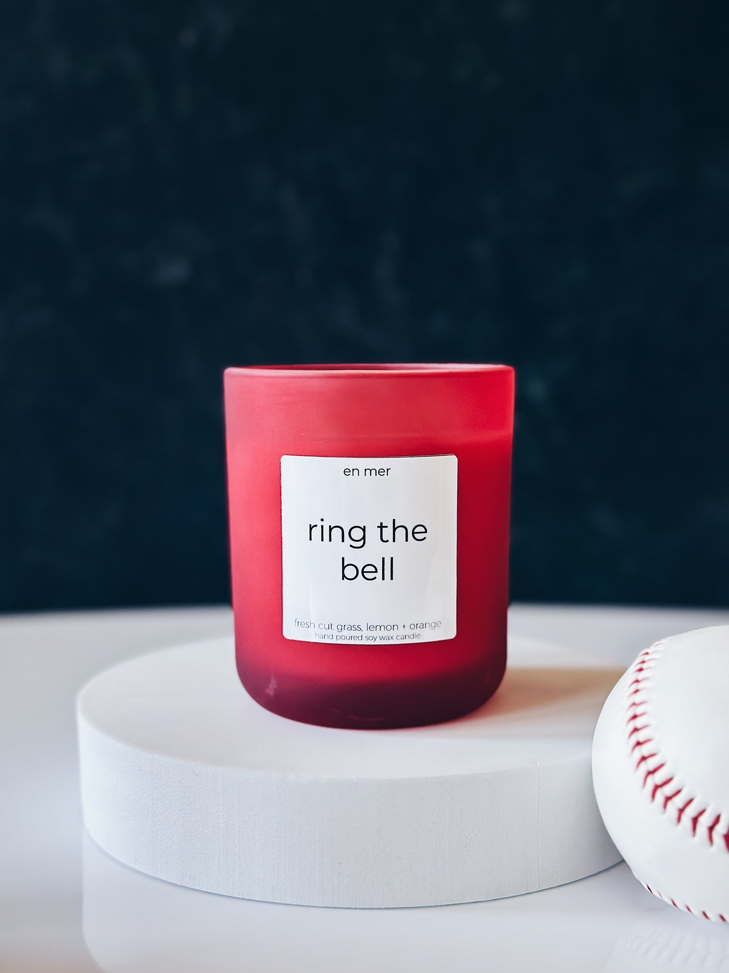 en mer | ring the bell | soy wax candle
