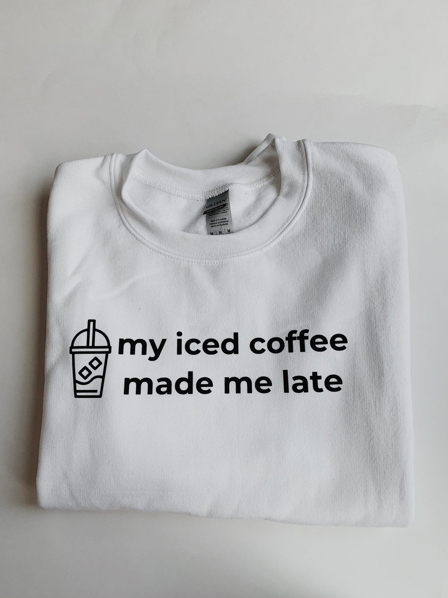en mer | iced coffee crewneck sweatshirt