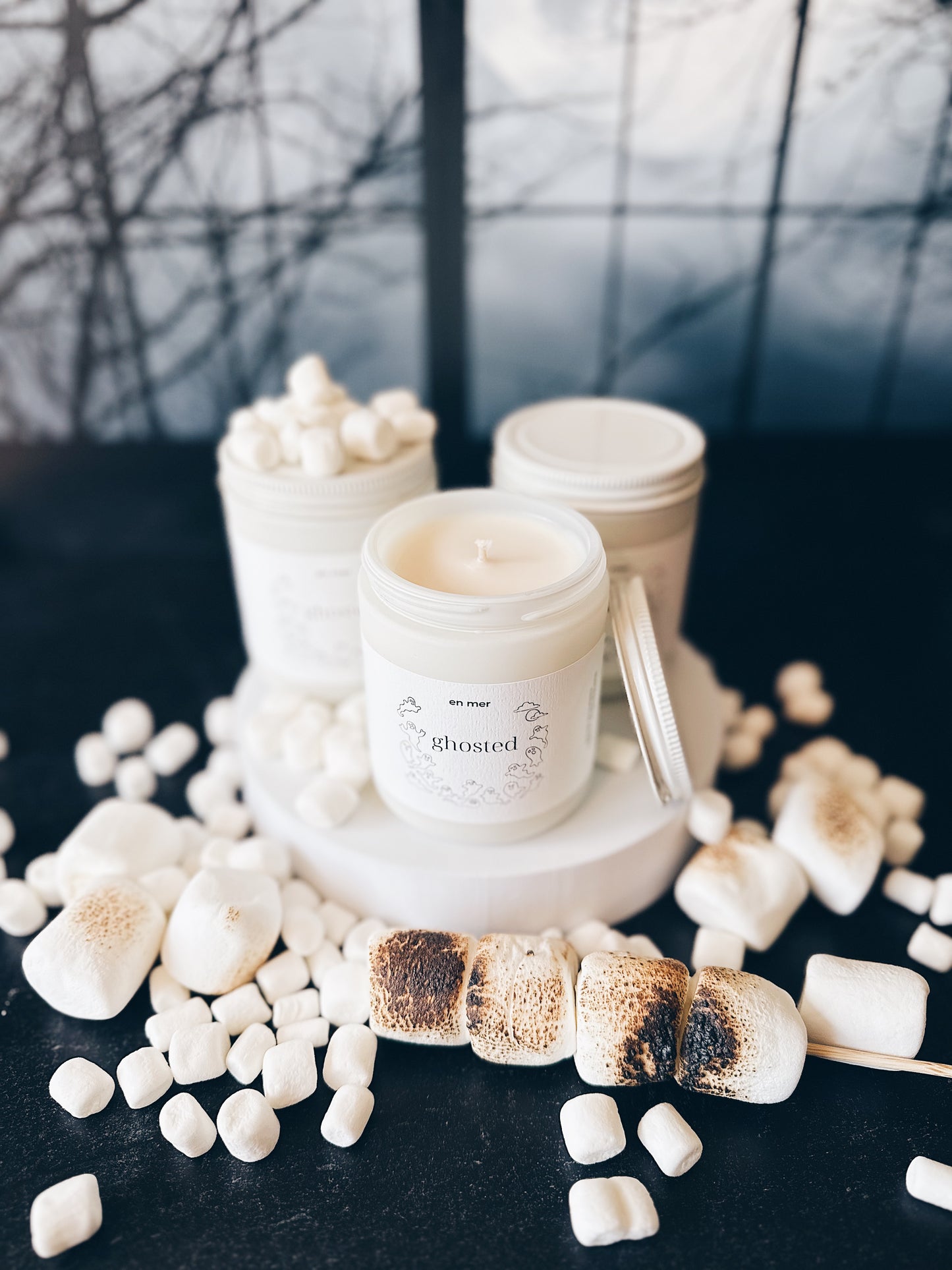 en mer | ghosted | soy wax candle & melts