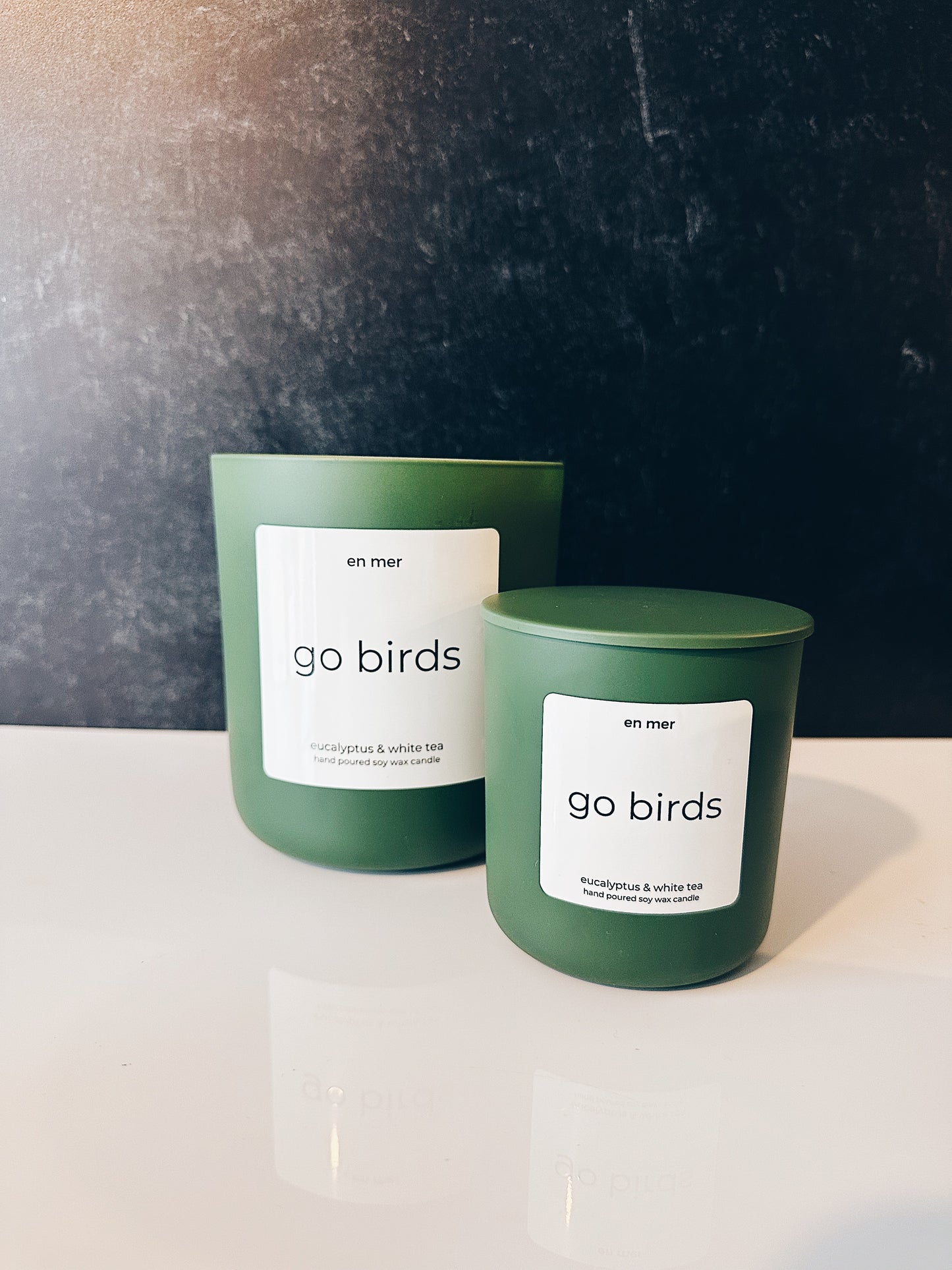 en mer | go birds | soy wax candle