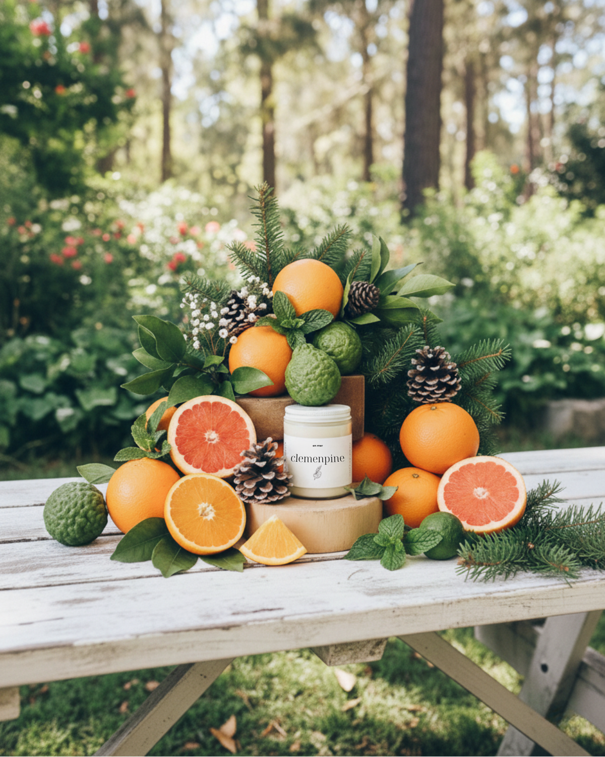 en mer | clemenpine | soy wax candle & melts