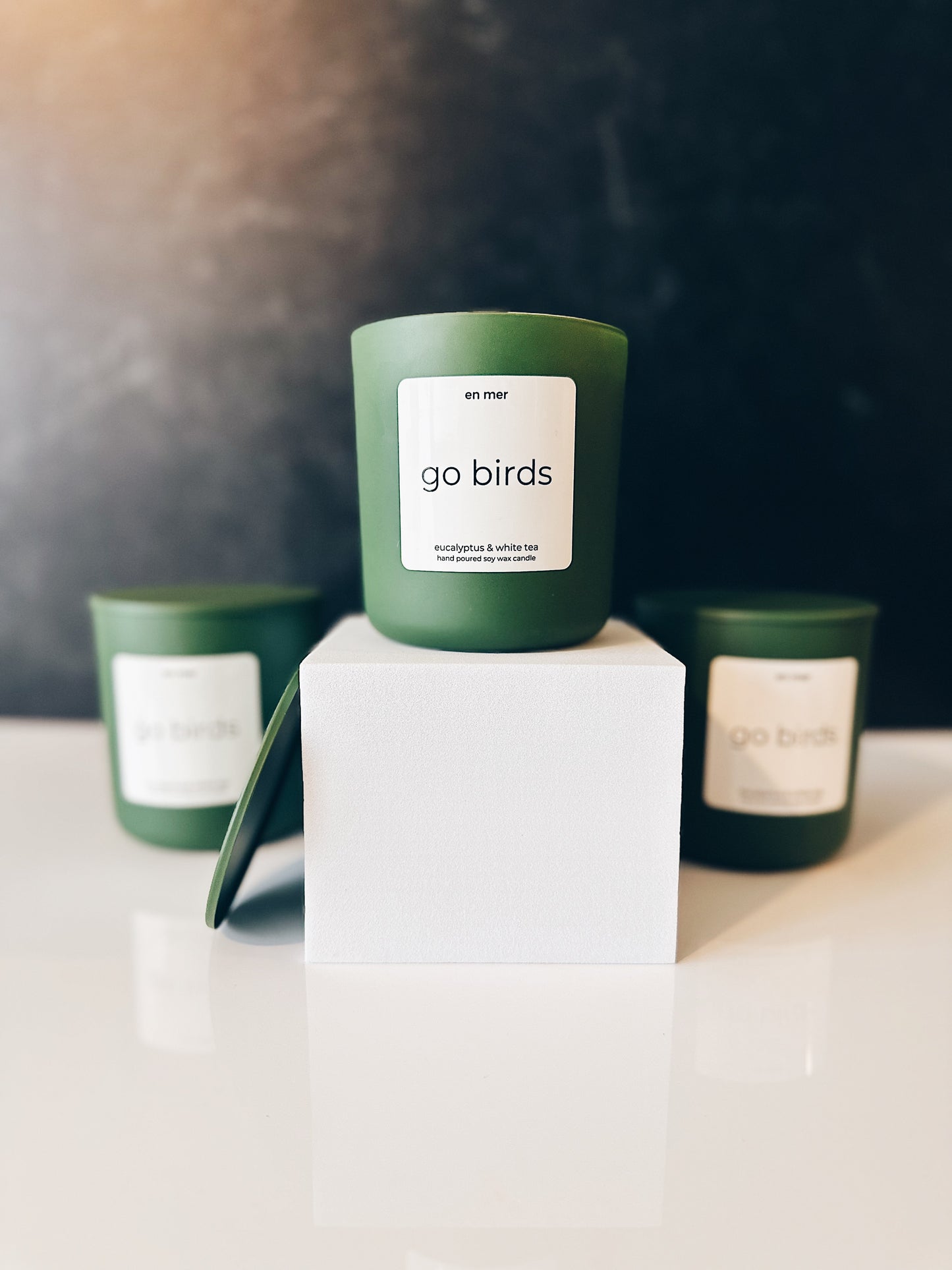 en mer | go birds | soy wax candle