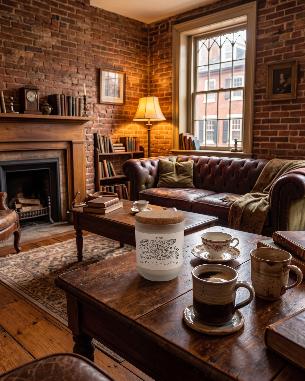 west chester | coffee shop soy wax candle by en mer
