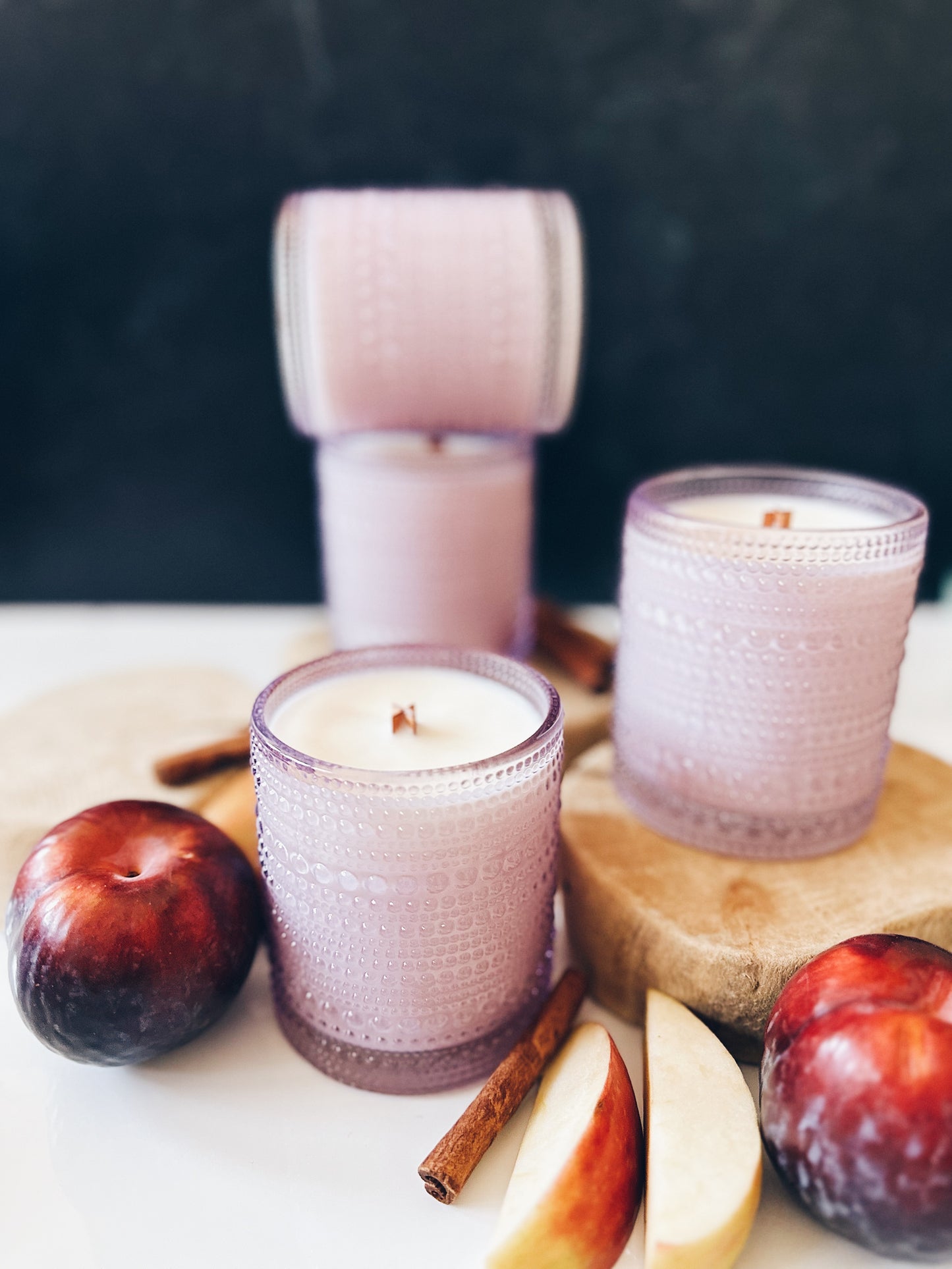 en mer LTD | cozy season | wooden wick soy wax candle