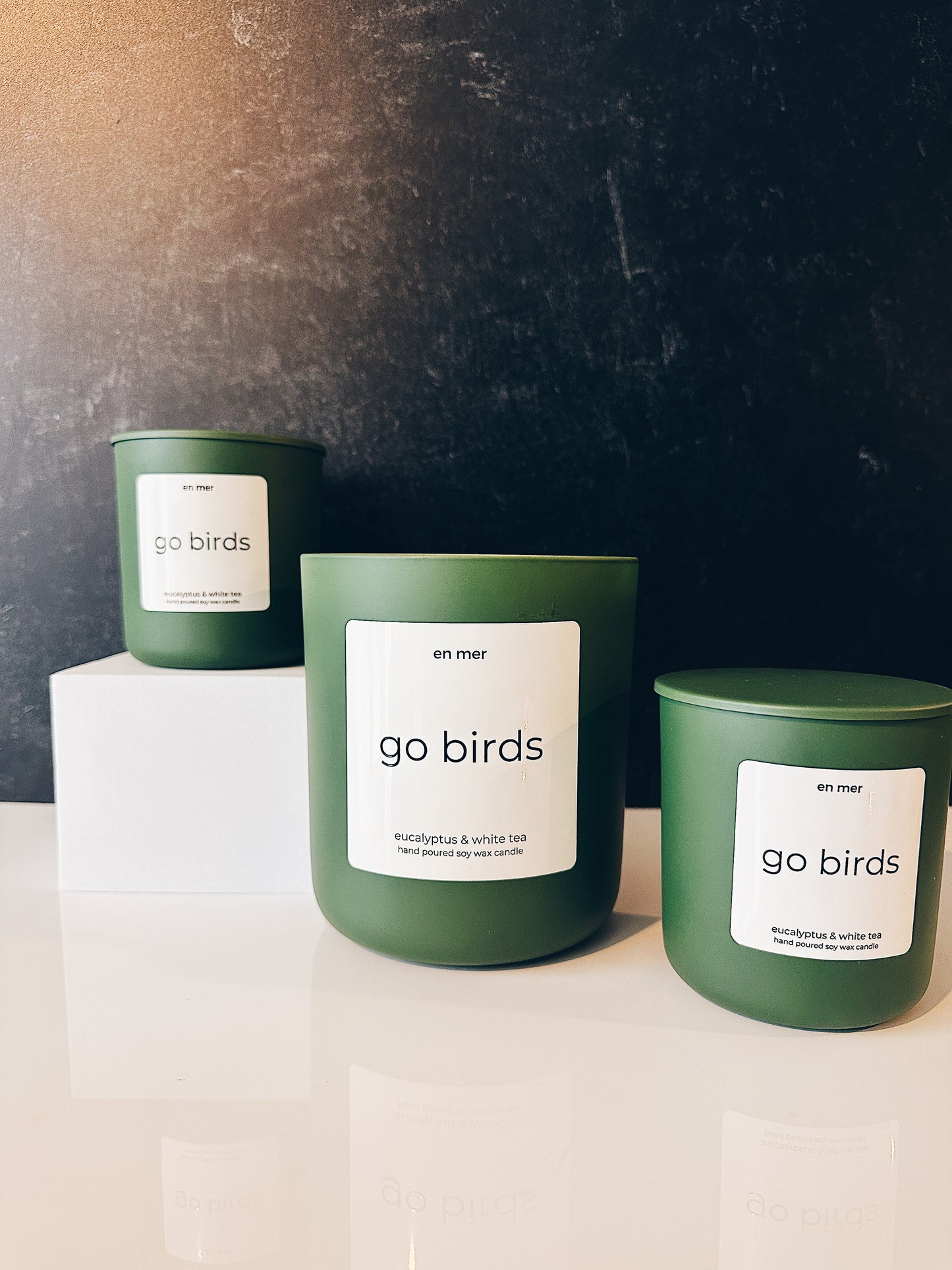 en mer | go birds MEGA | soy wax candle