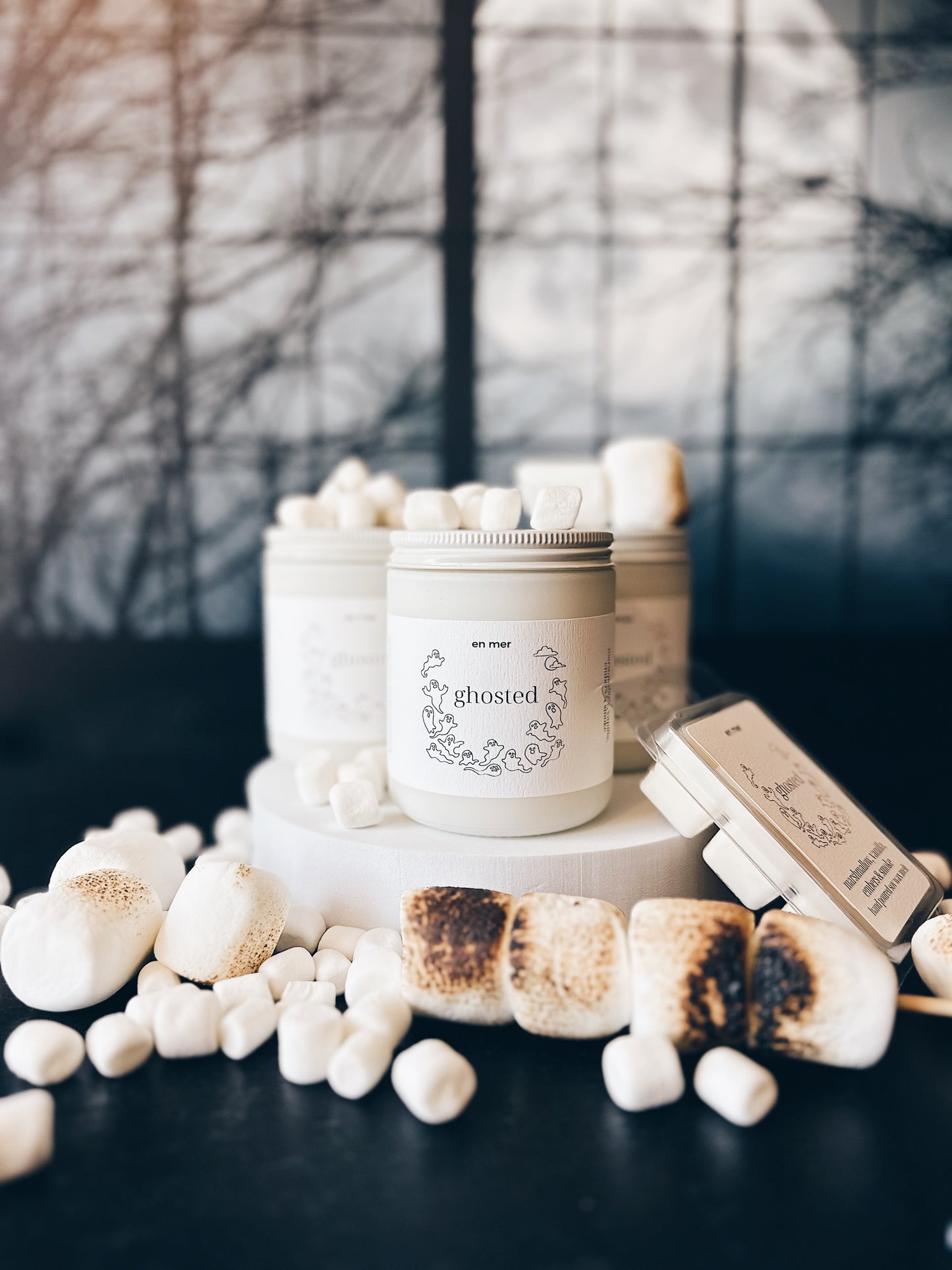 en mer | ghosted | soy wax candle & melts