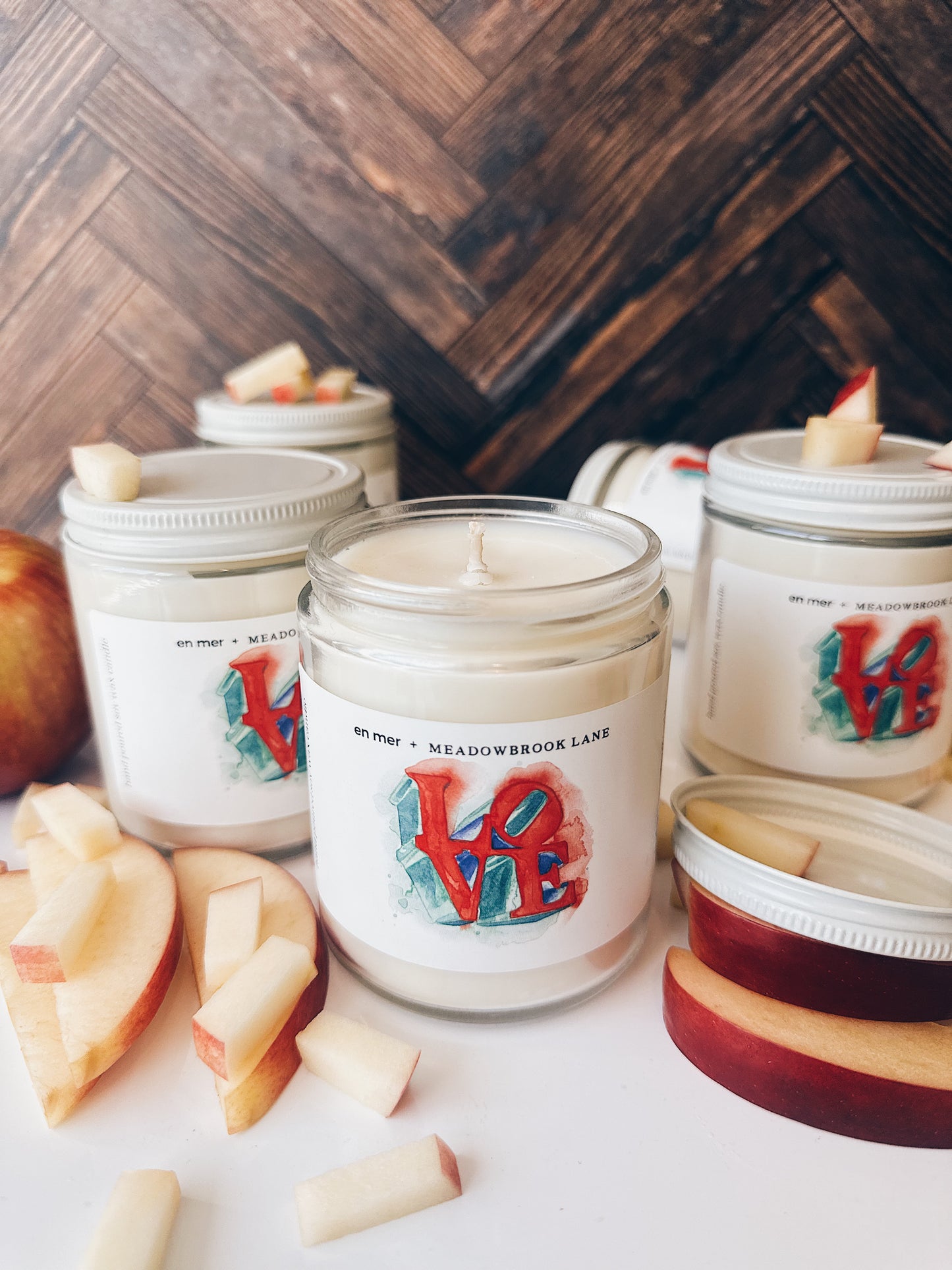 en mer + Meadowbrook Lane | LOVE, philly | soy wax candle