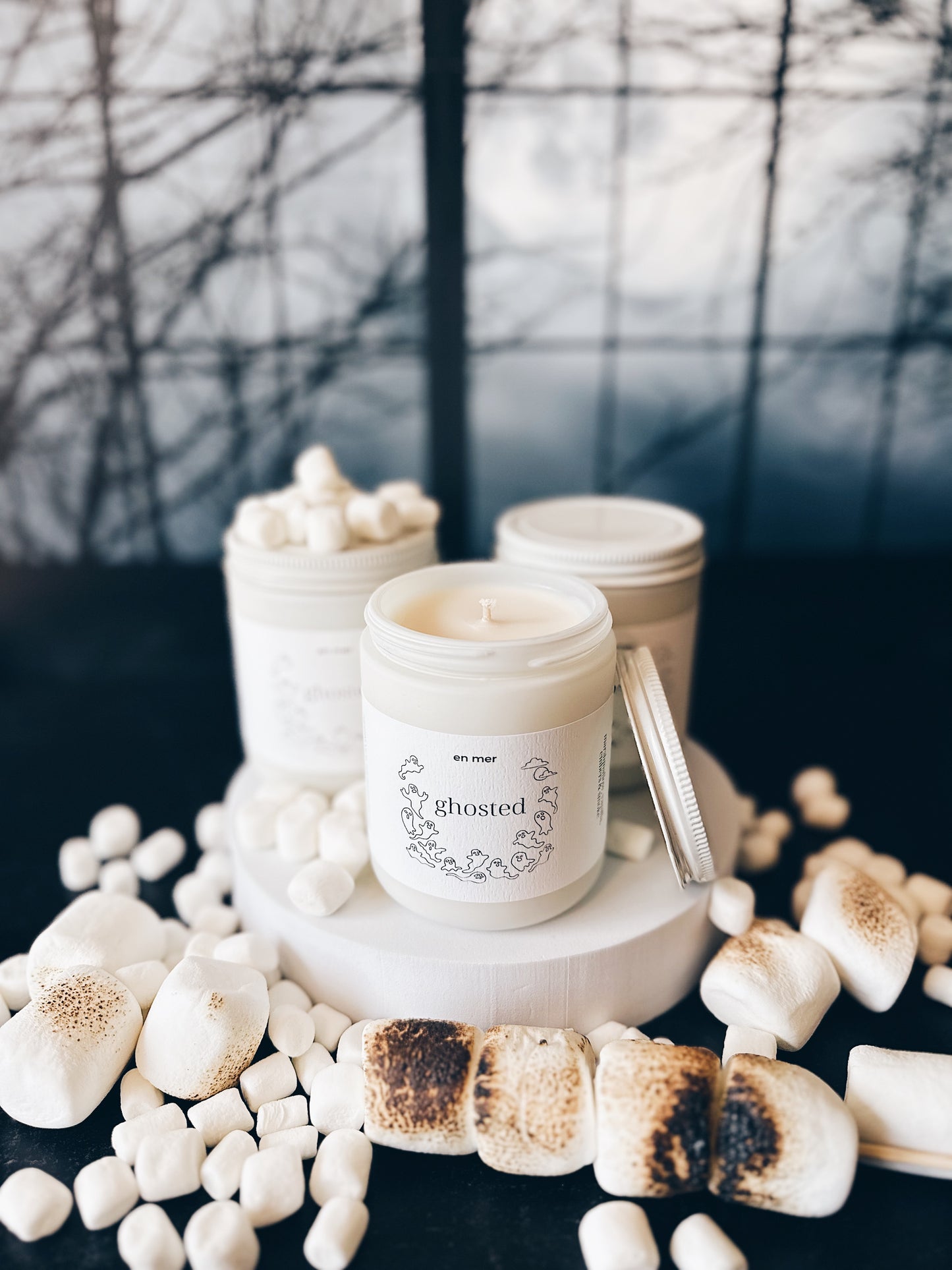 en mer | ghosted | soy wax candle & melts