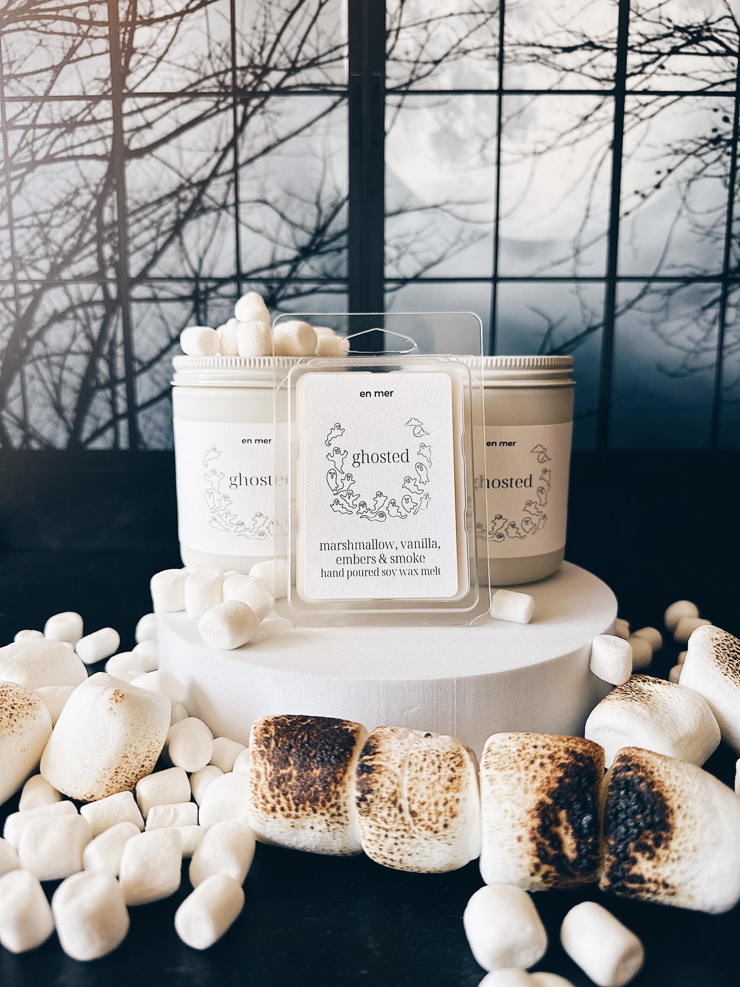 en mer | ghosted | soy wax candle & melts