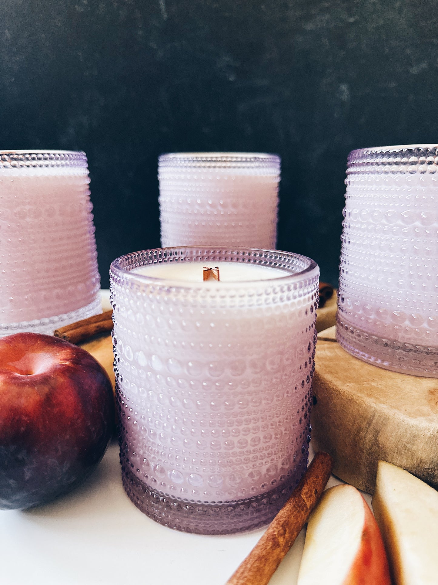 en mer LTD | cozy season | wooden wick soy wax candle