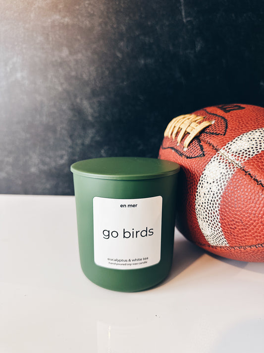 en mer | go birds | soy wax candle