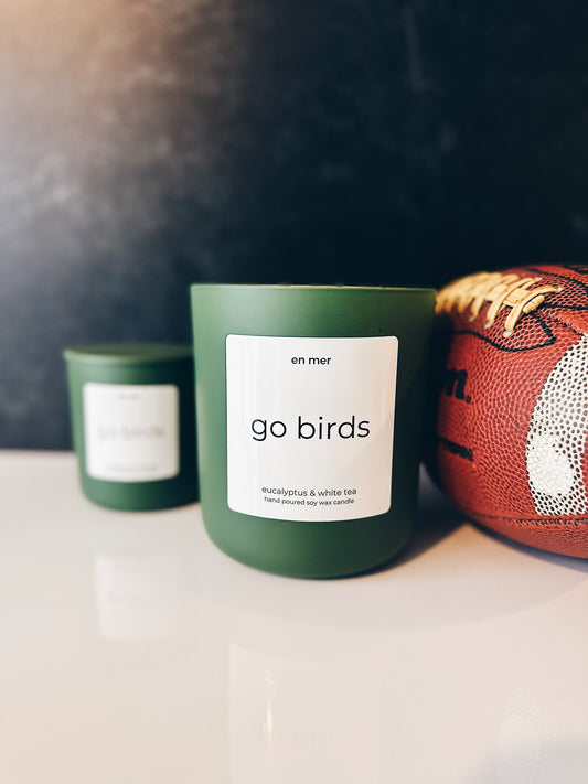 en mer | go birds MEGA | soy wax candle