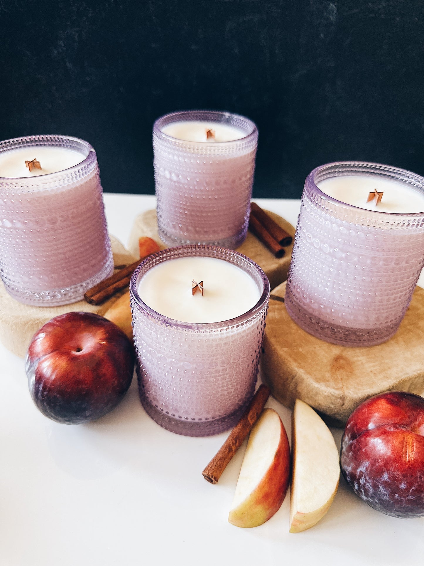 en mer LTD | cozy season | wooden wick soy wax candle
