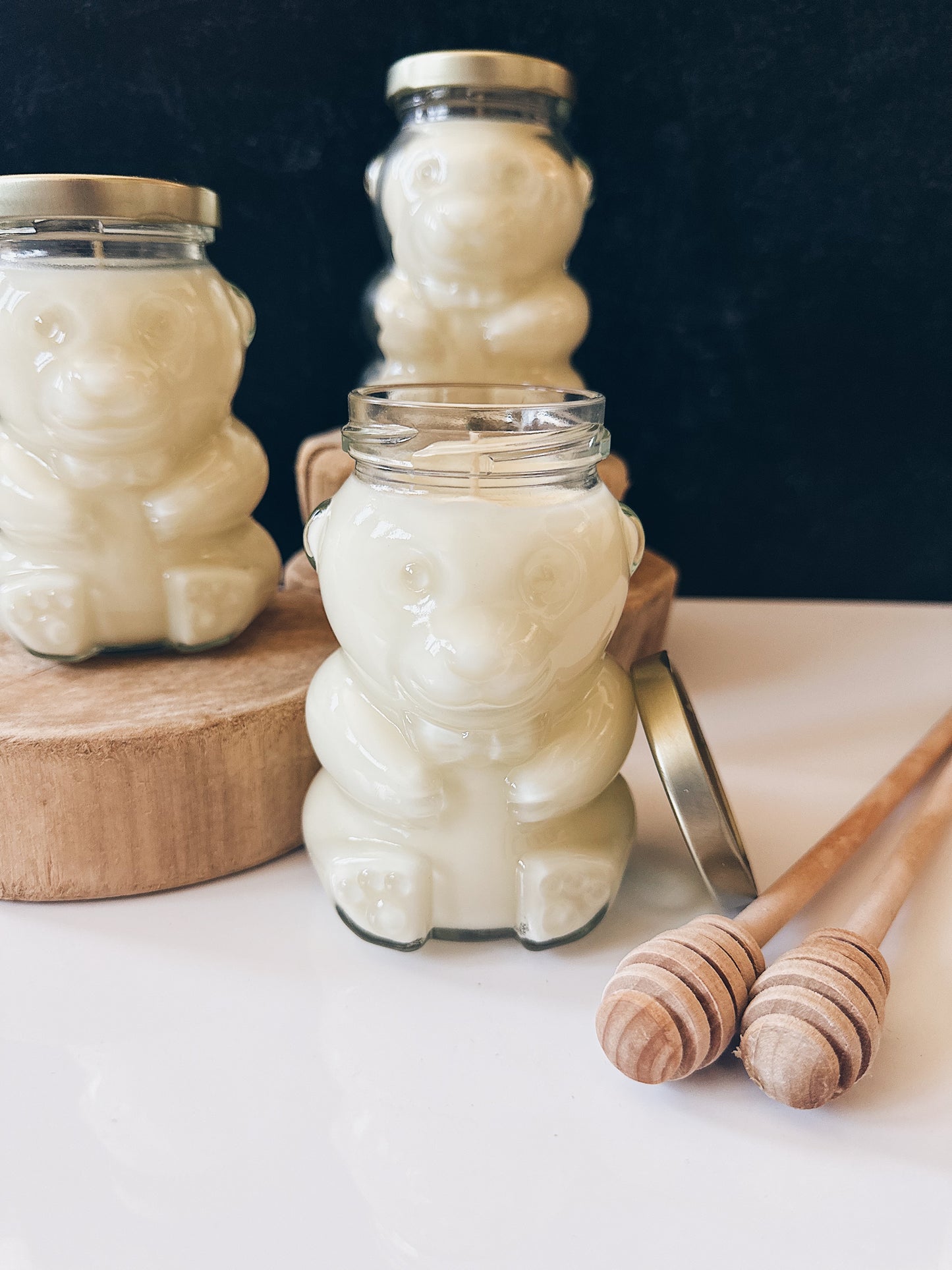 en mer LTD | wild honey bear | soy wax candle