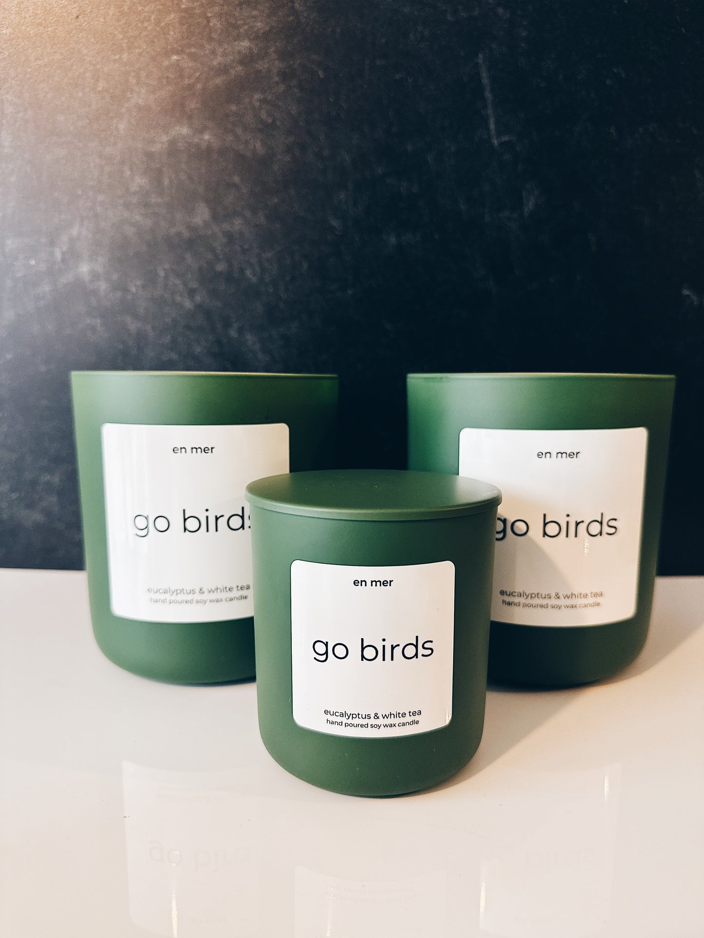 en mer | go birds | soy wax candle