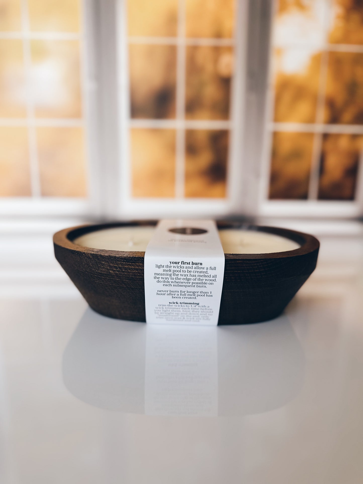 en mer | soy wax dough bowl candle