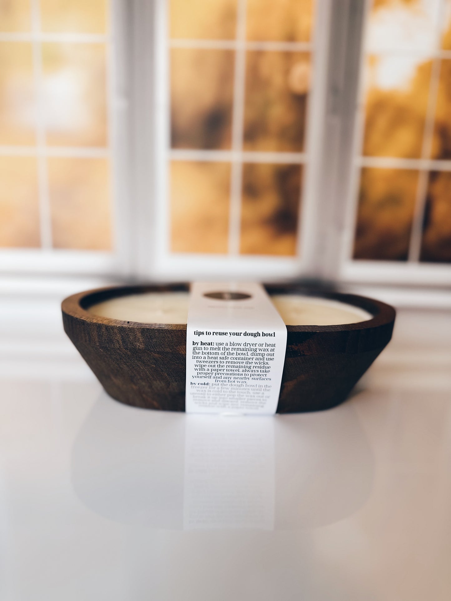 en mer | soy wax dough bowl candle
