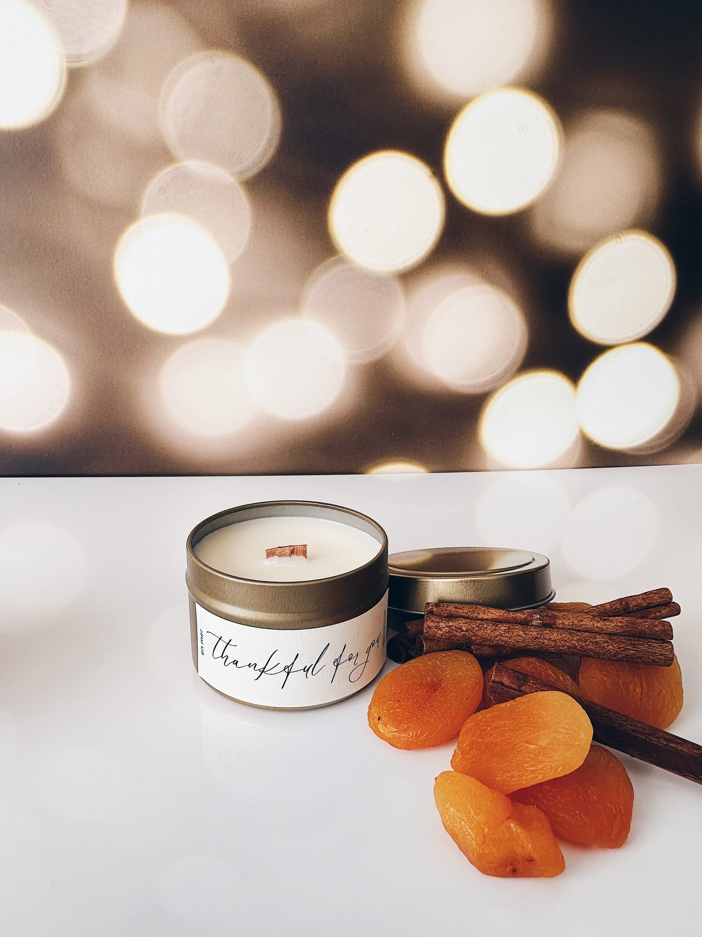 en mer | thankful for you | soy wax candle