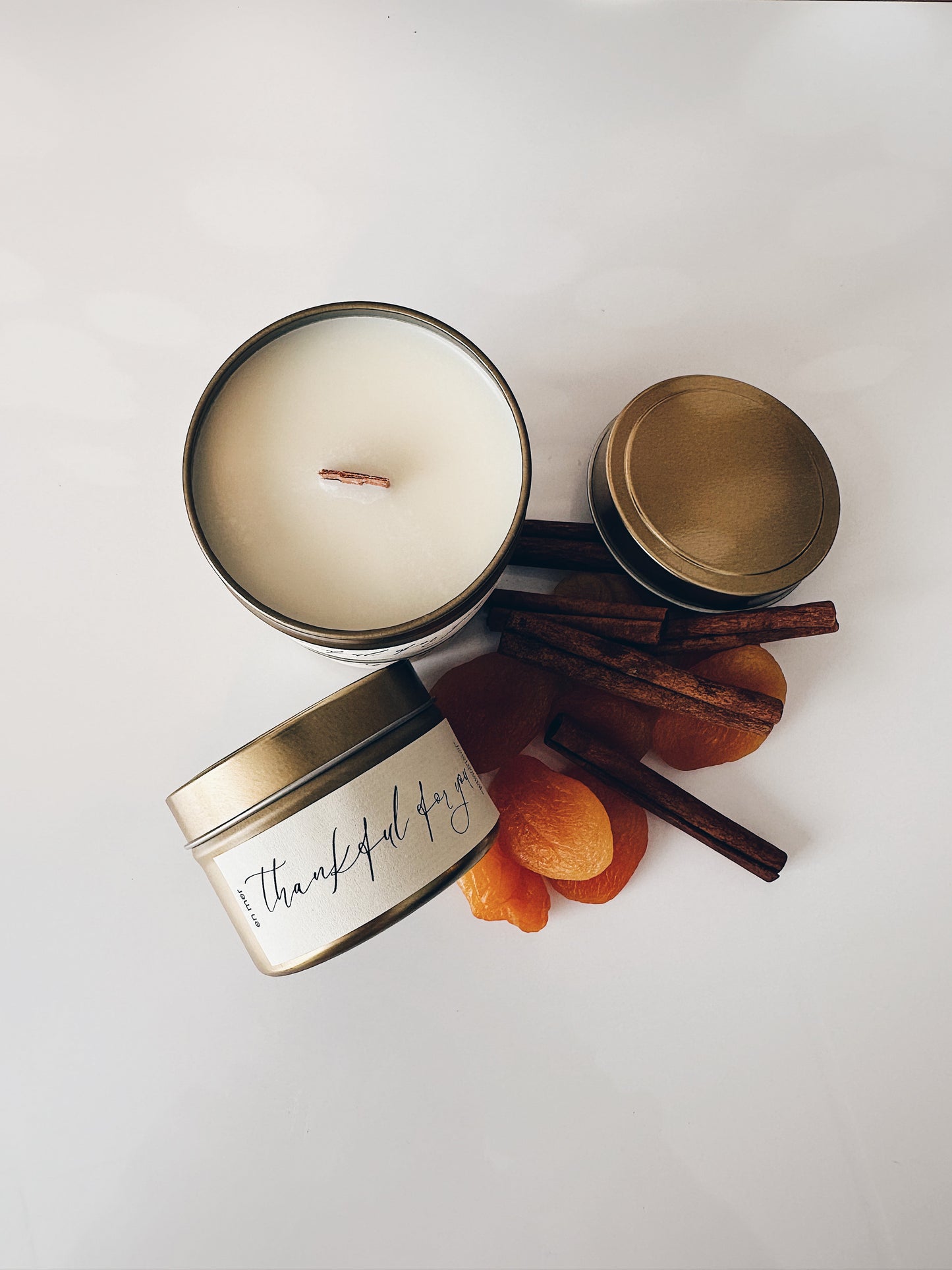 en mer | thankful for you | soy wax candle