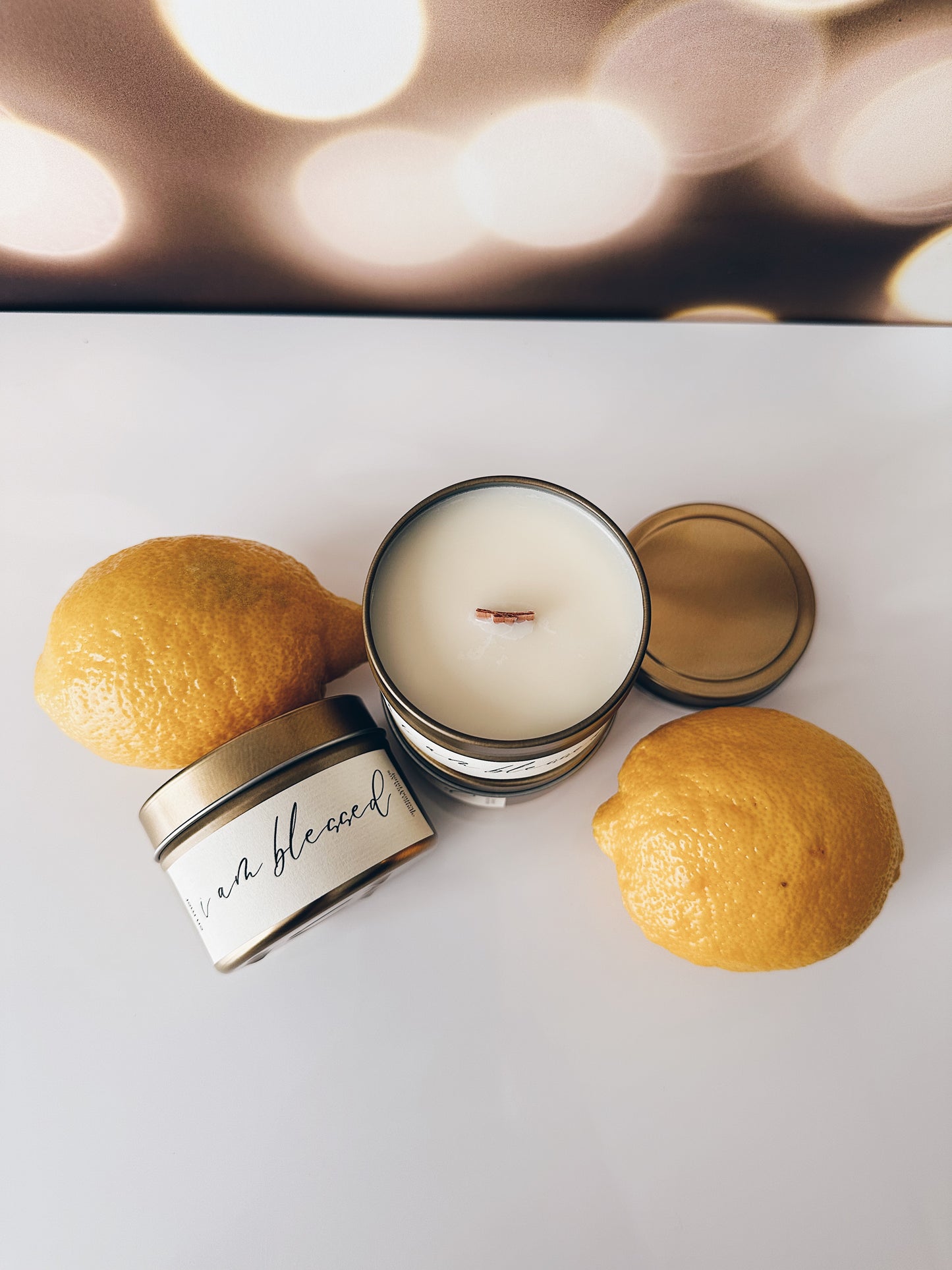 en mer | i am blessed | soy wax candle