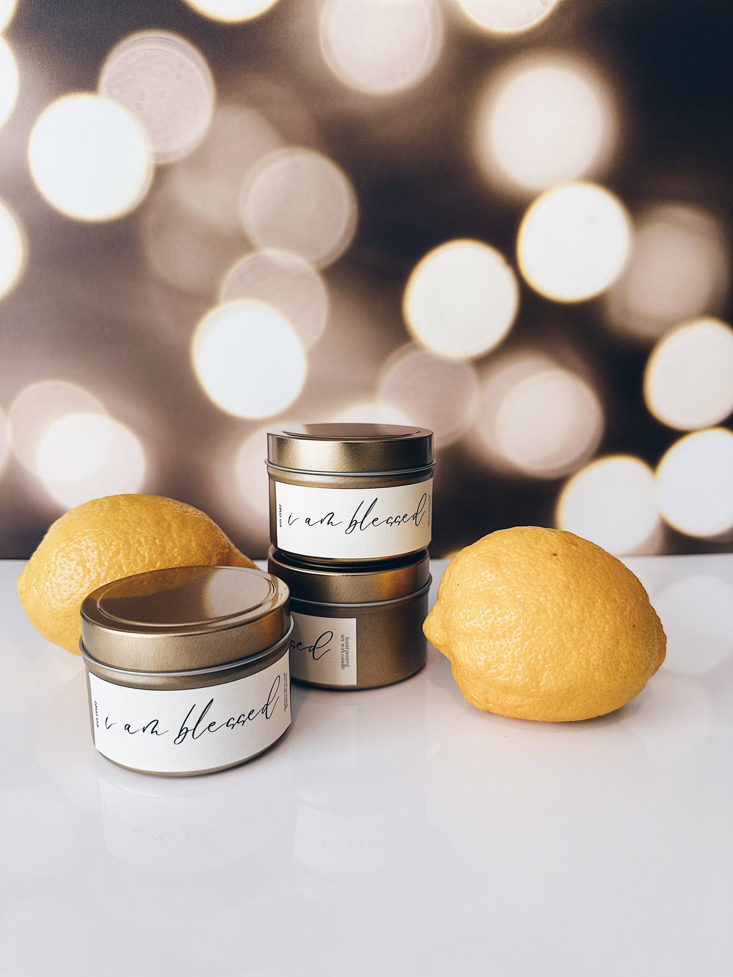 en mer | i am blessed | soy wax candle