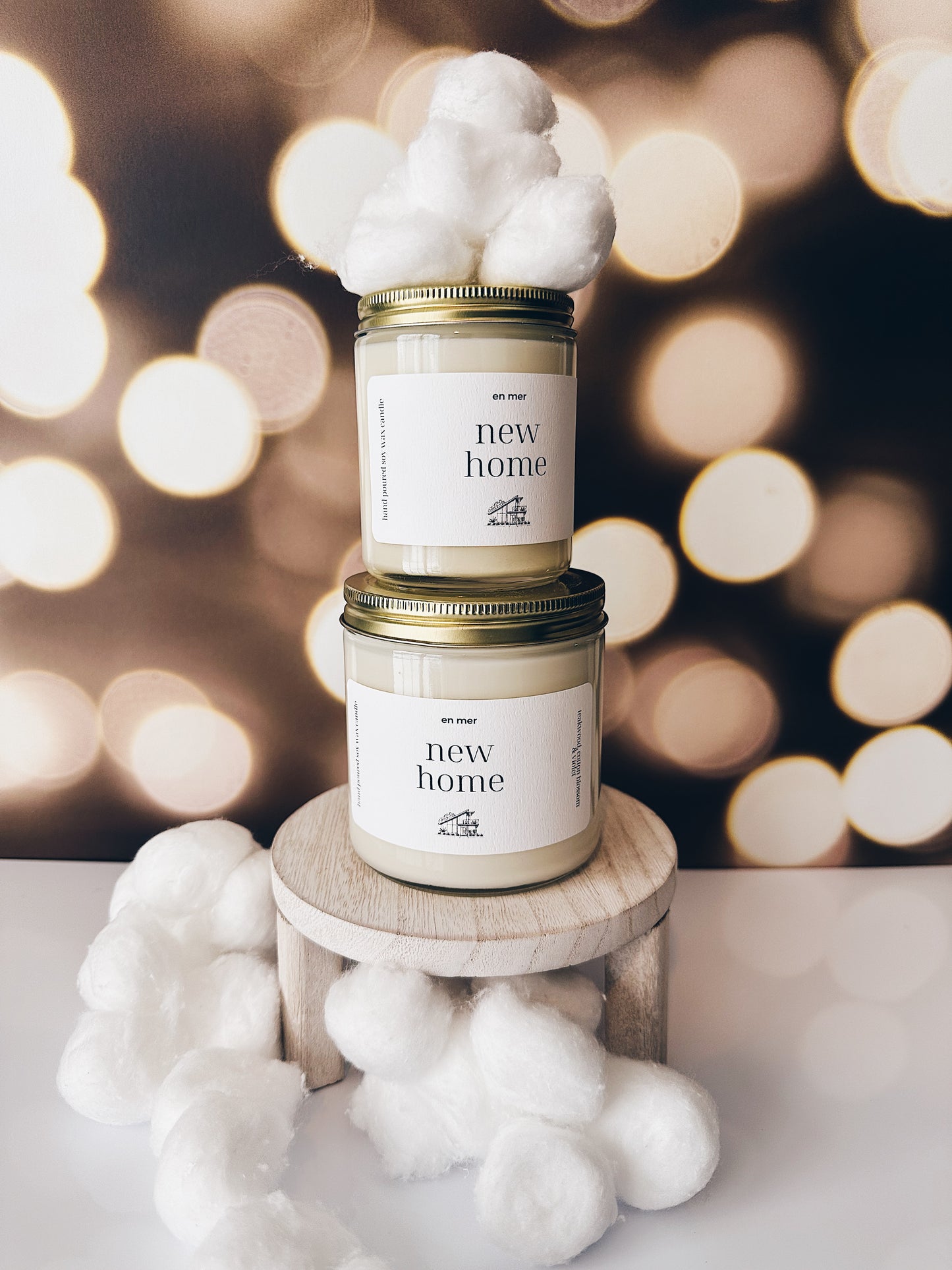 en mer | new home | soy wax candle