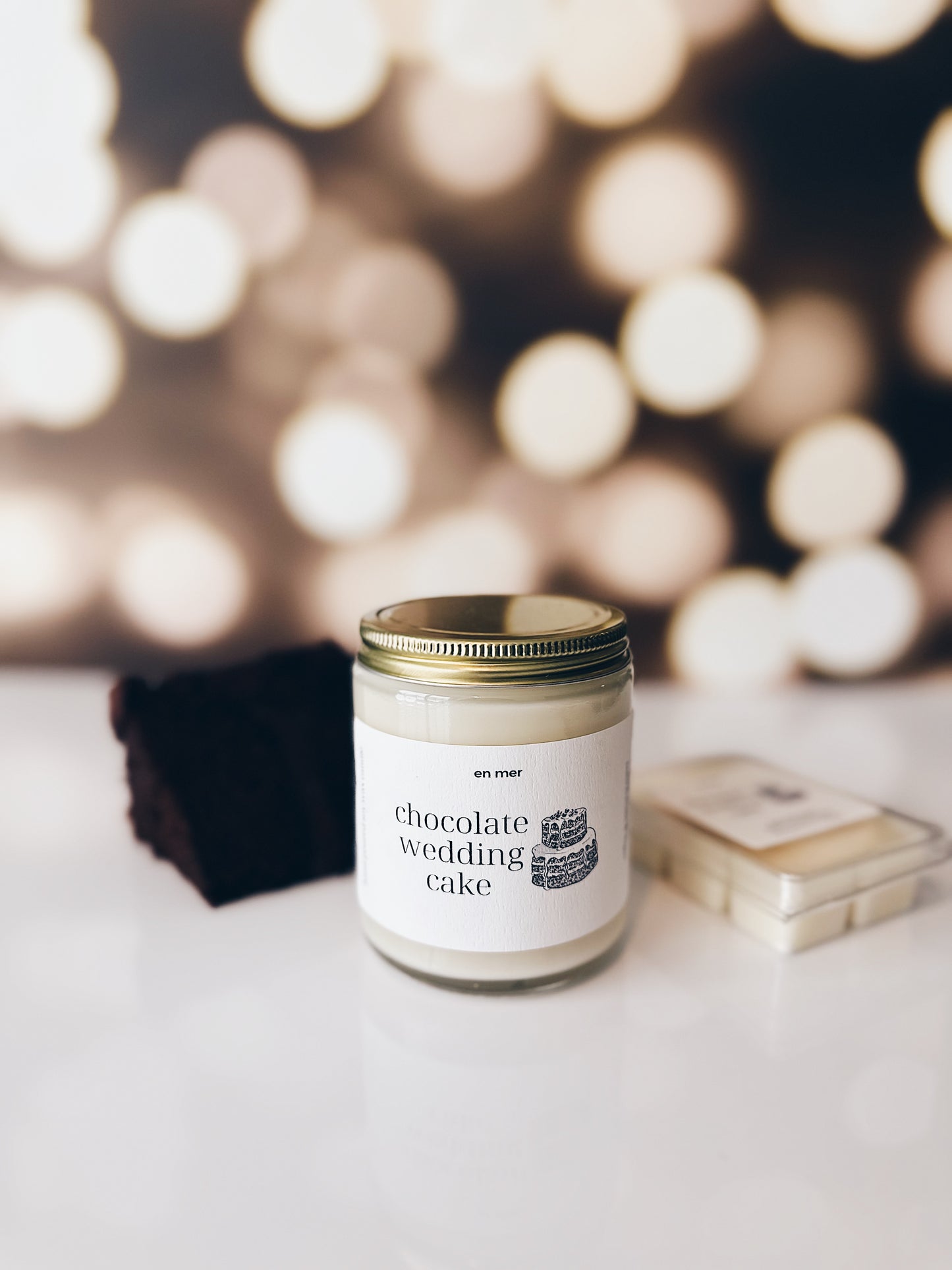 en mer | chocolate cake | soy wax candle & melts