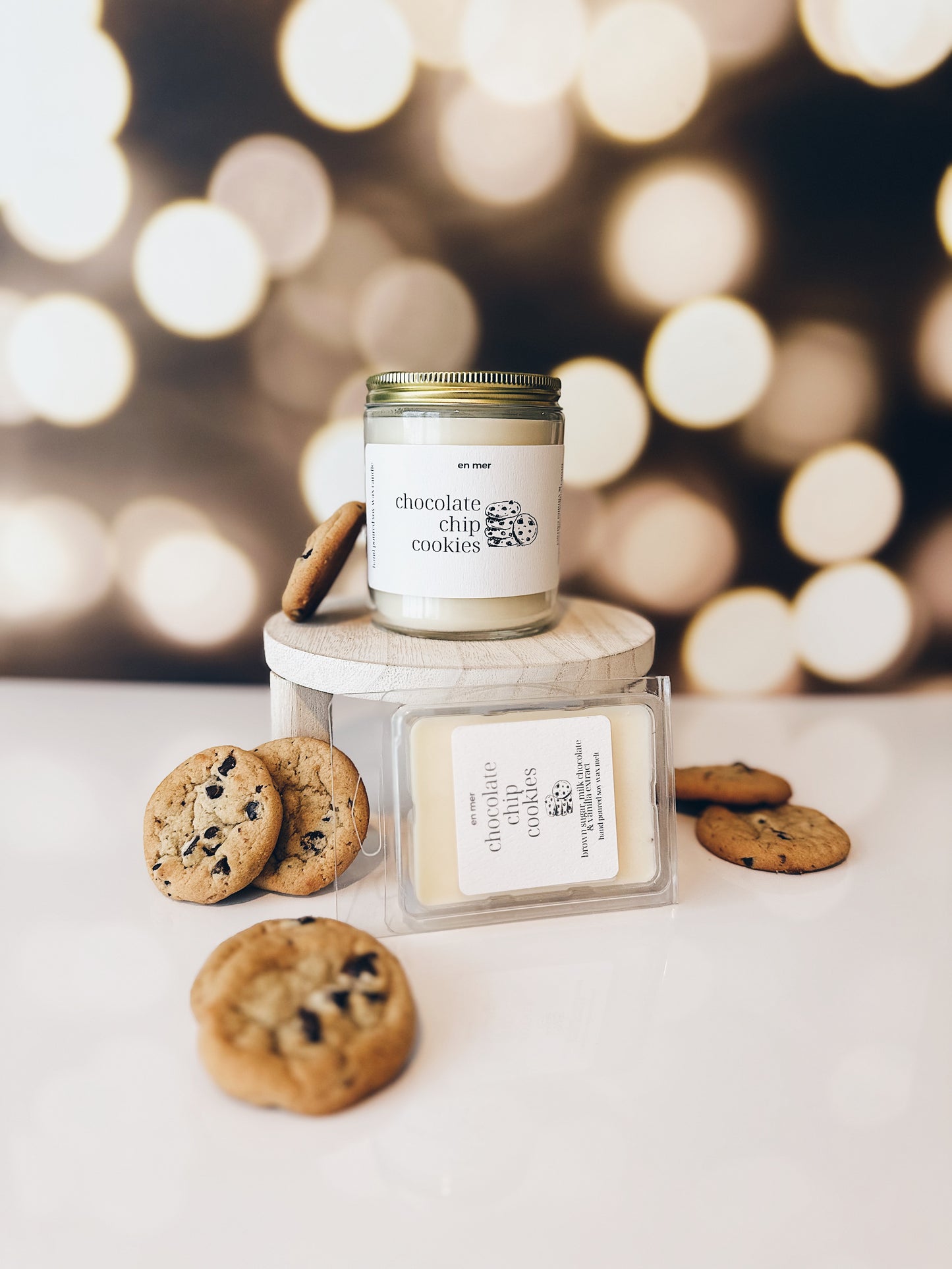 en mer | chocolate chip cookies | soy wax candle & melts