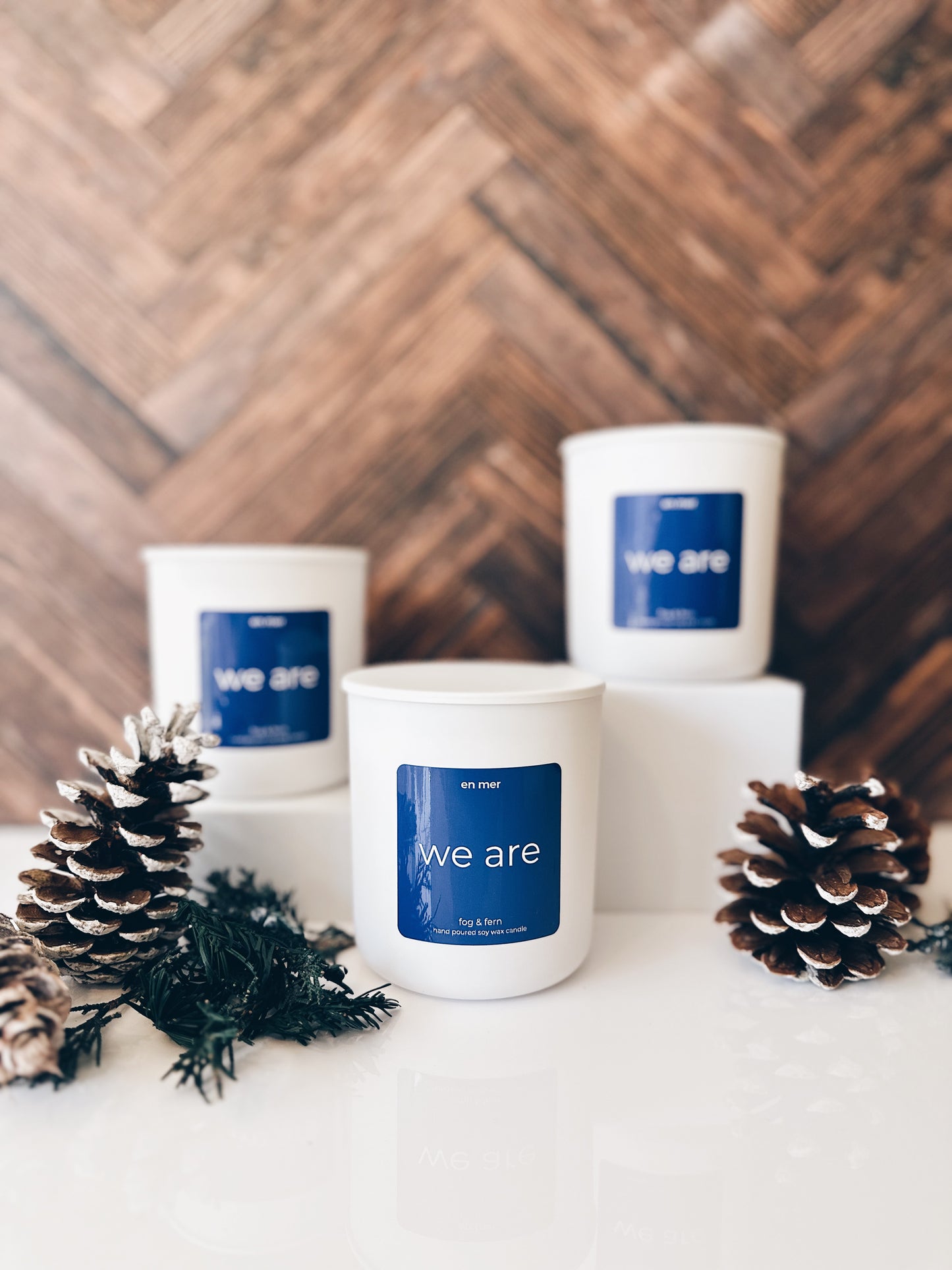 en mer | we are | soy wax candle