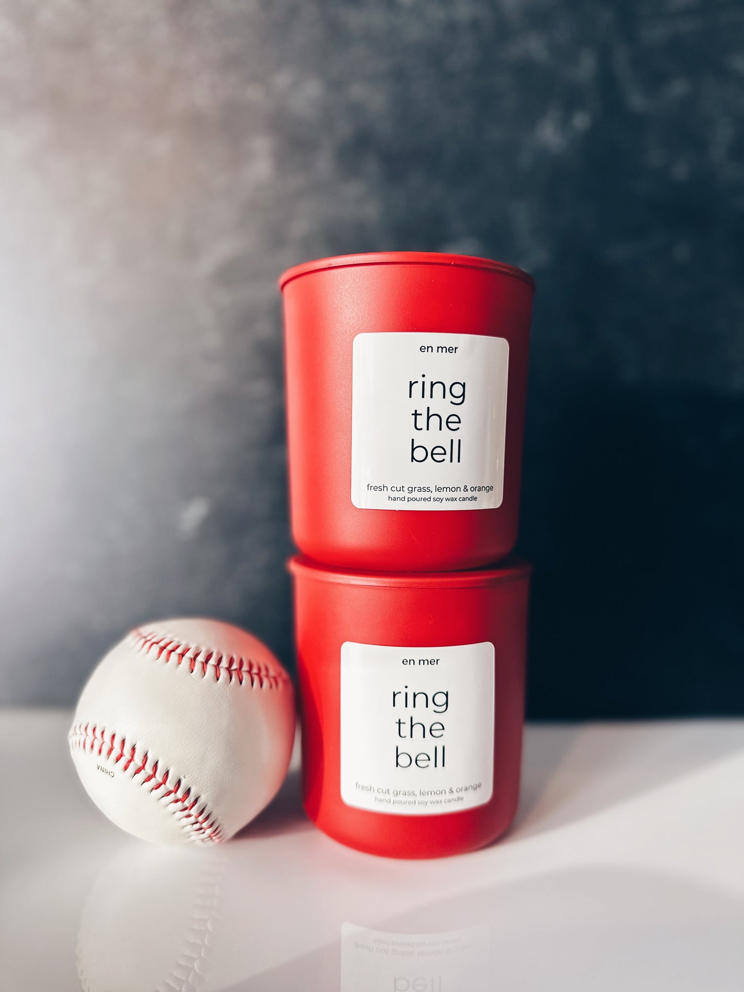 en mer | ring the bell | soy wax candle