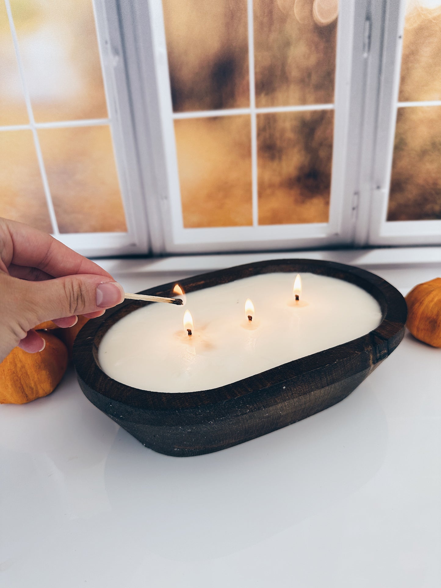 en mer | soy wax dough bowl candle