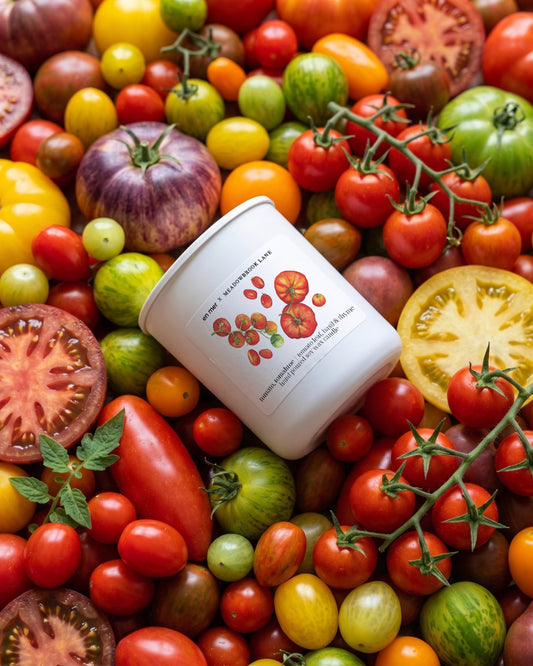 tomato, tomahtoe | soy wax candle by en mer x Meadowbrook Lane