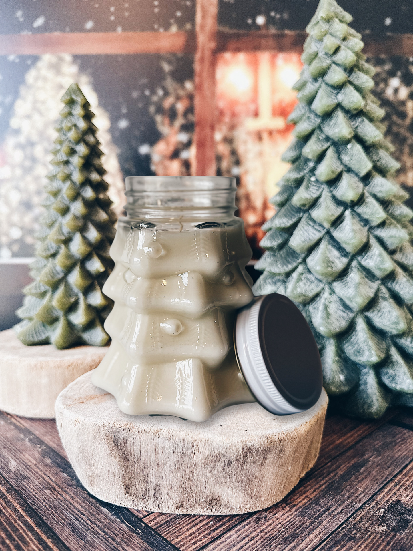 en mer LTD | winter garden | christmas tree soy wax candle