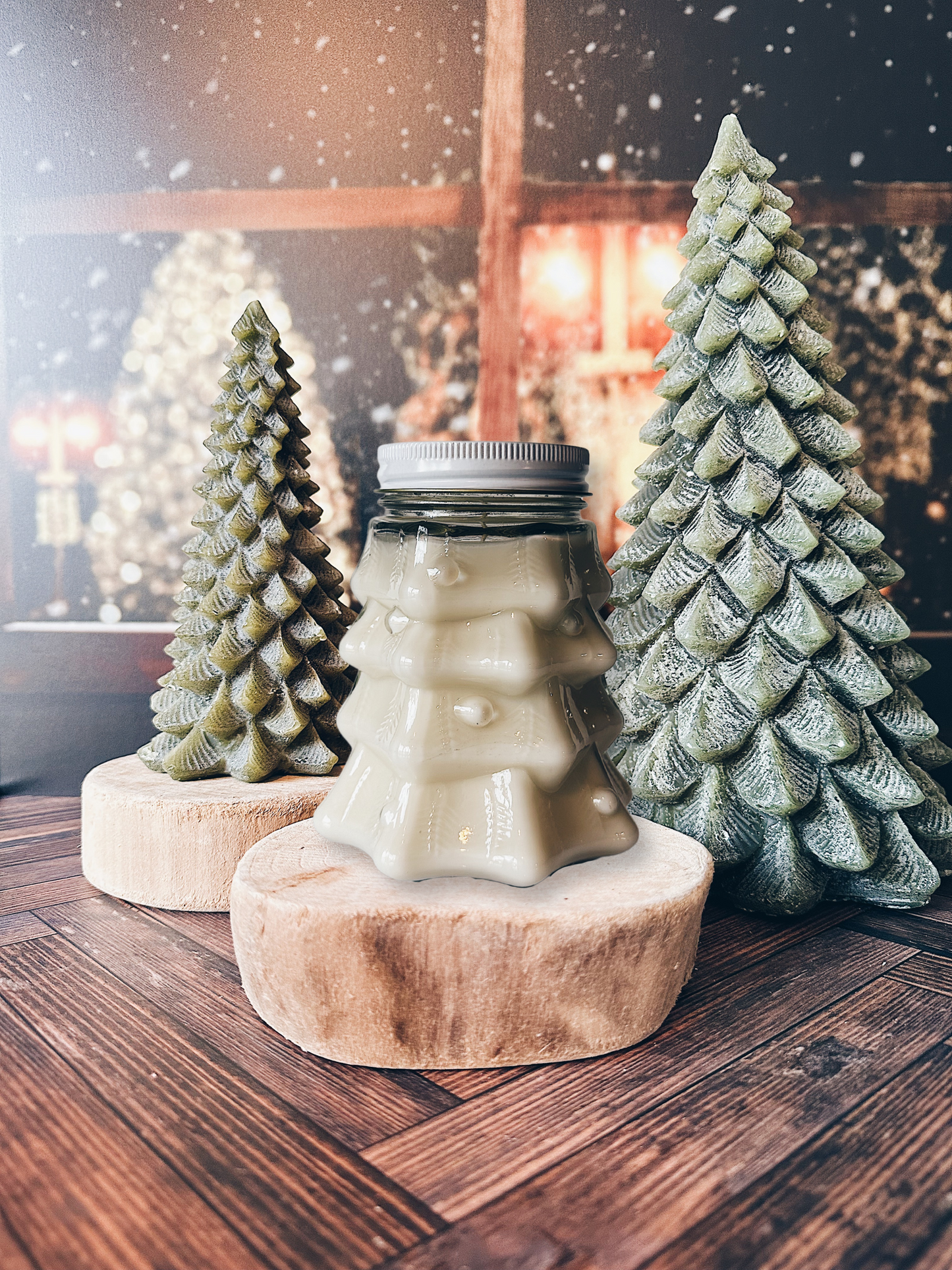 en mer LTD | winter garden | christmas tree soy wax candle