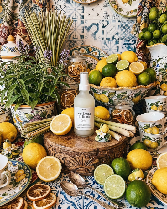 en mer | verbena de limón | room + linen spray