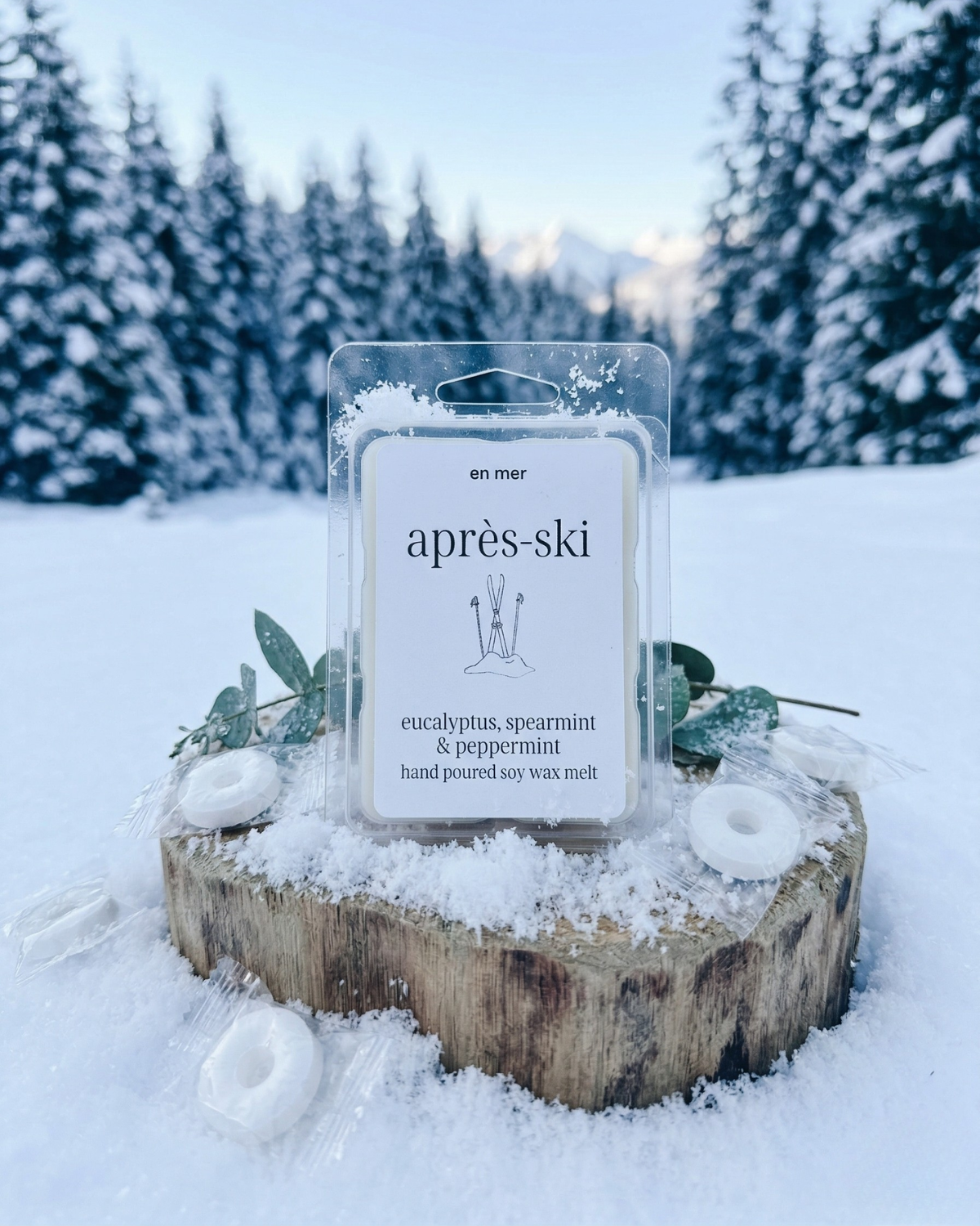 en mer | après-ski  | soy wax candle & melts