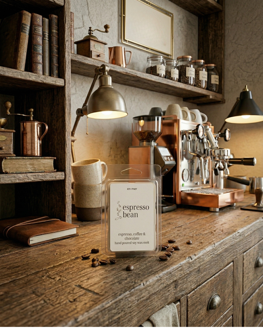 espresso bean | soy wax melt by en mer
