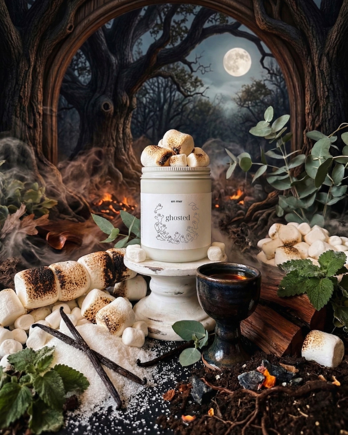 ghosted | soy wax candle by en mer