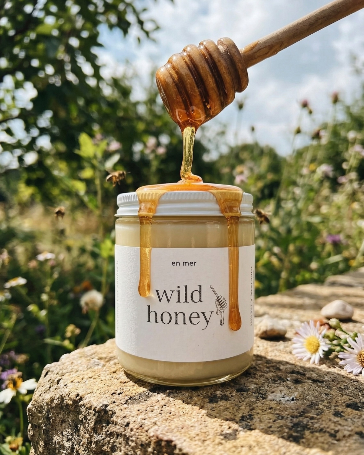 wild honey | soy wax candle & melts by en mer