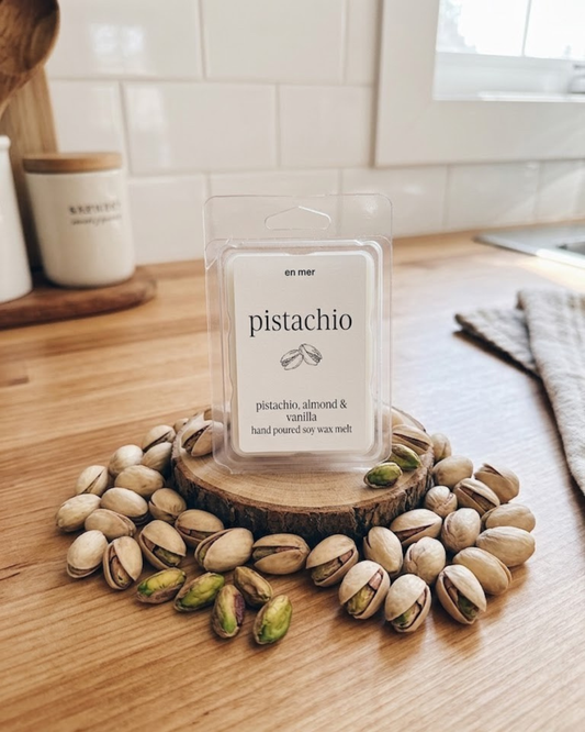 pistachio | soy wax melt by en mer