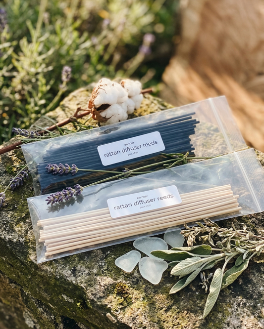 en mer | rattan diffuser reeds