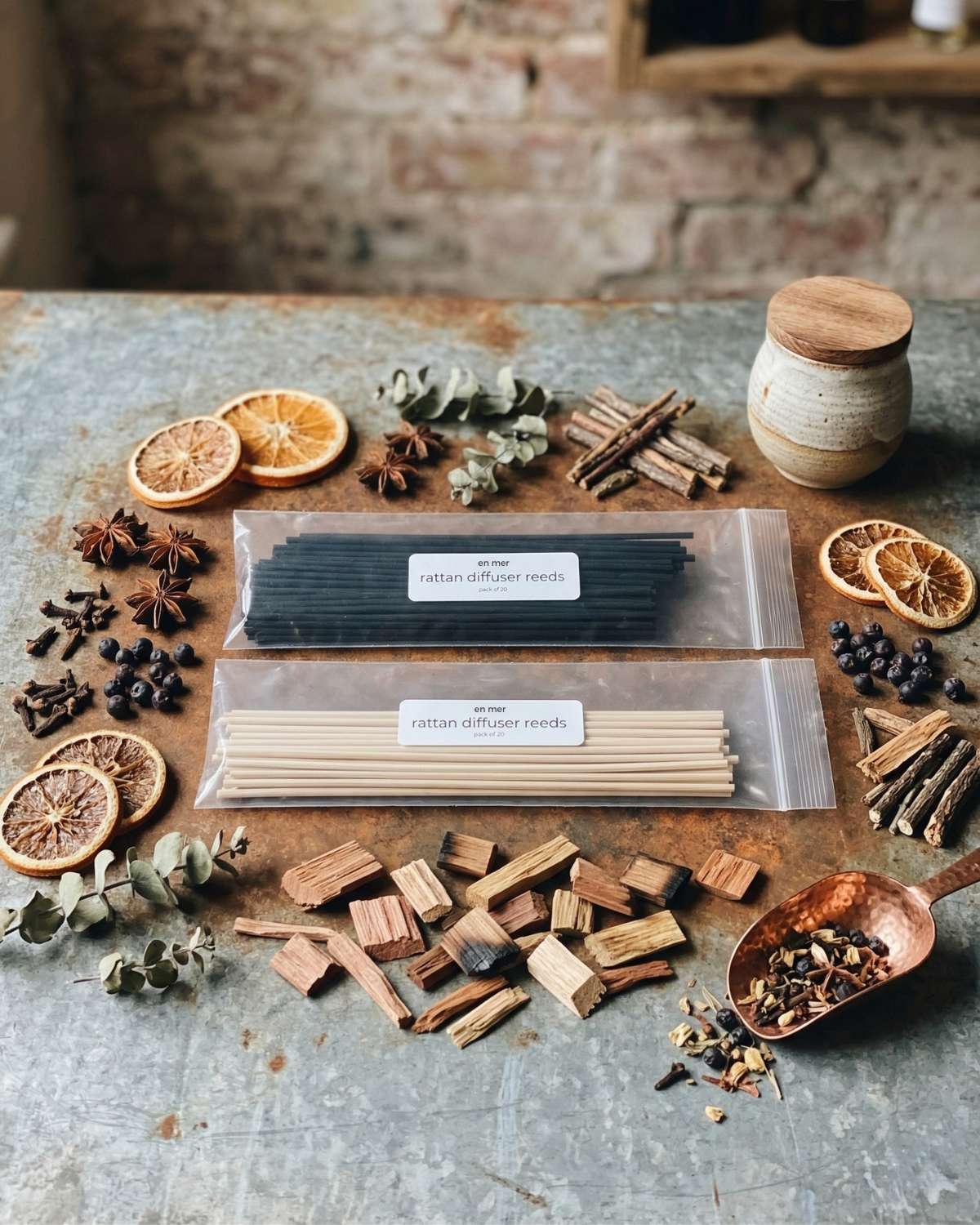 rattan diffuser reeds by en mer